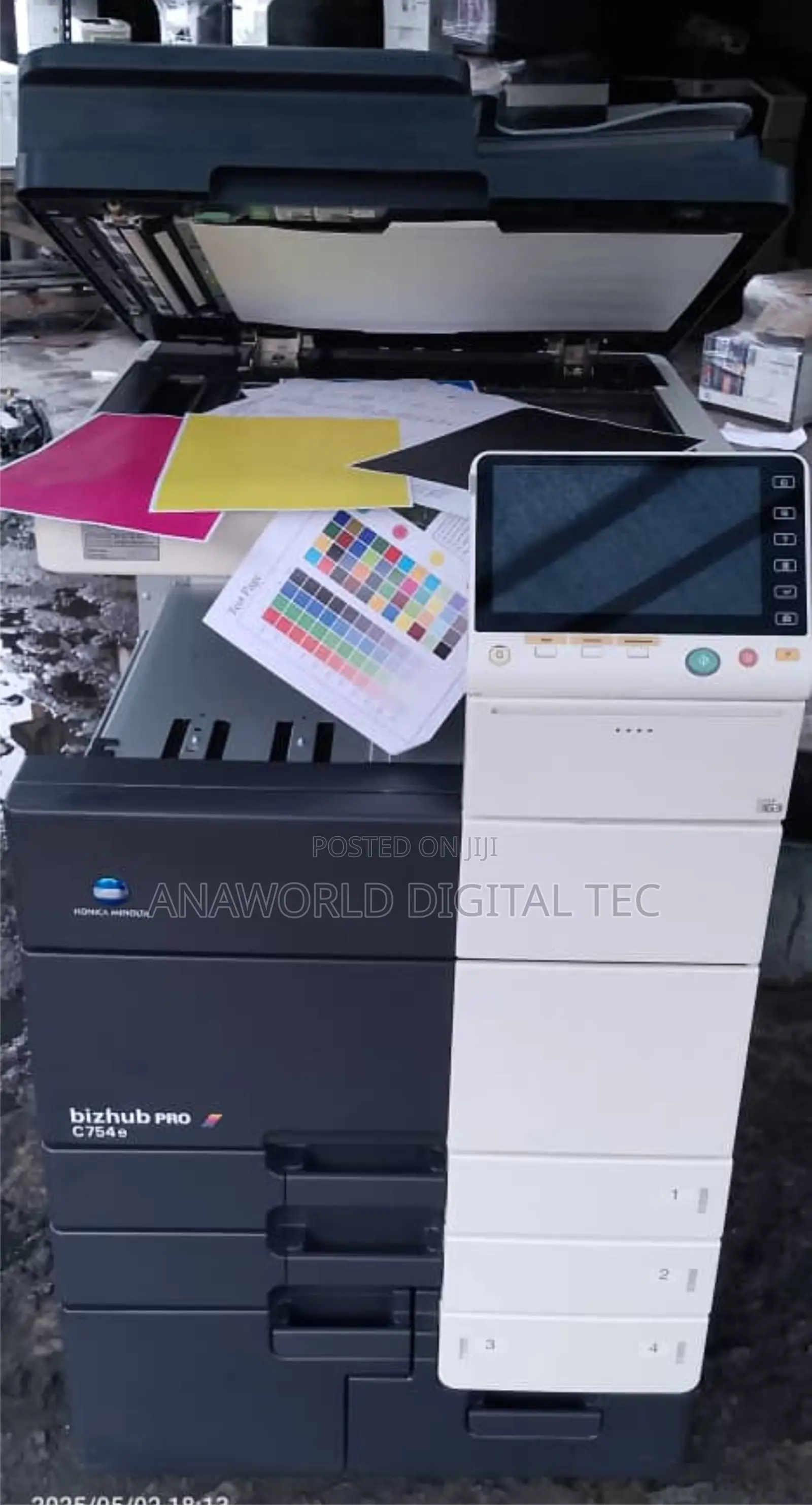 Bizhub C554e Konica Minolta Direct Image Di Printer Machine