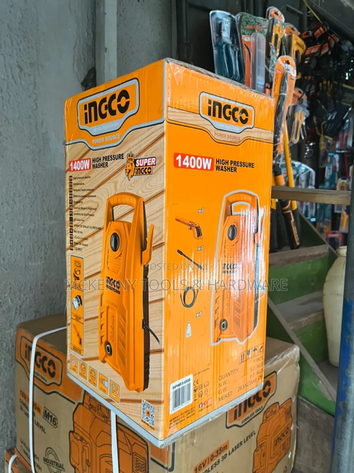 Ingco Pressure Washers 1600 Watts High Pressure Washer 1600w