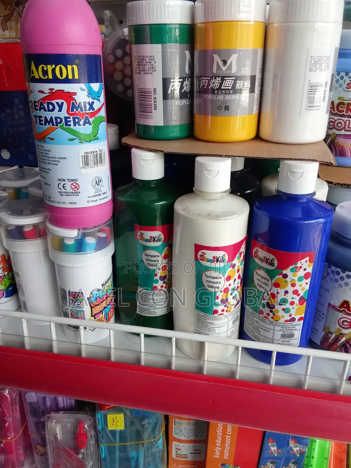 Acrylic Tempera Color [ 500ml Size ] for Painting