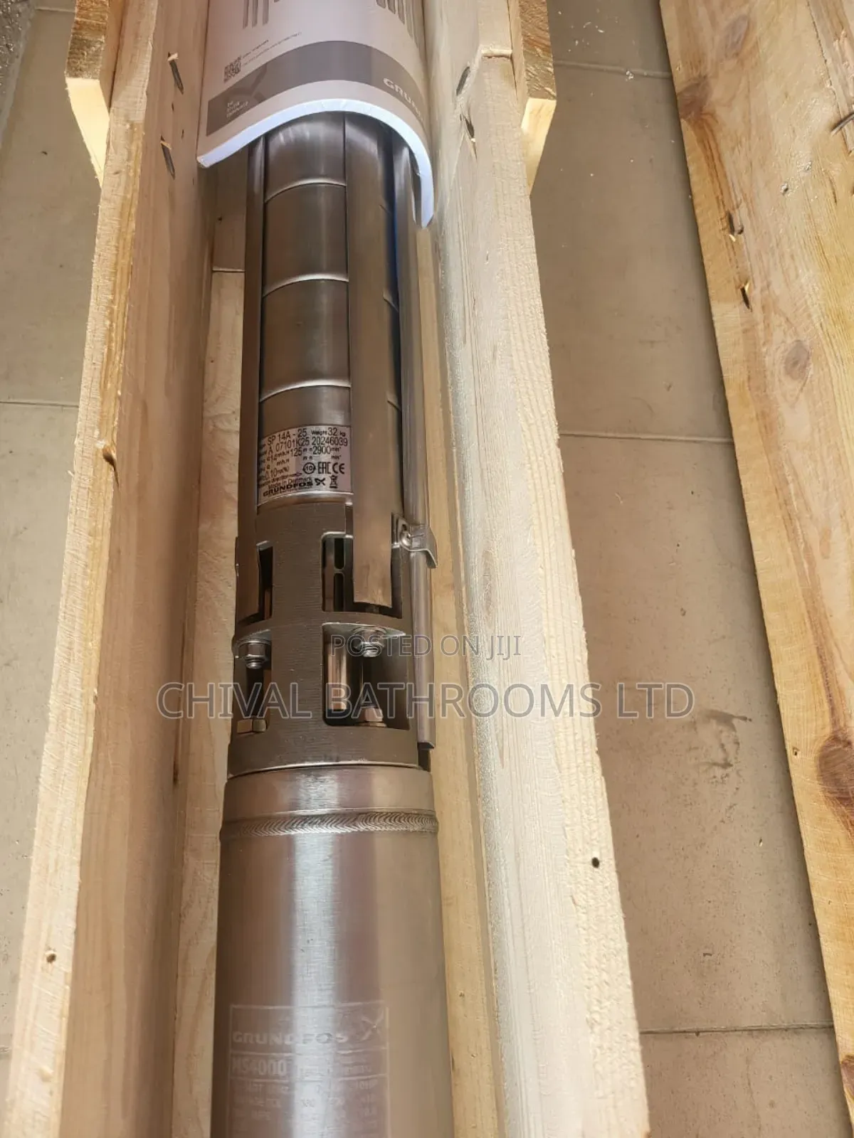 Groundfos 10hp Submersible Pump