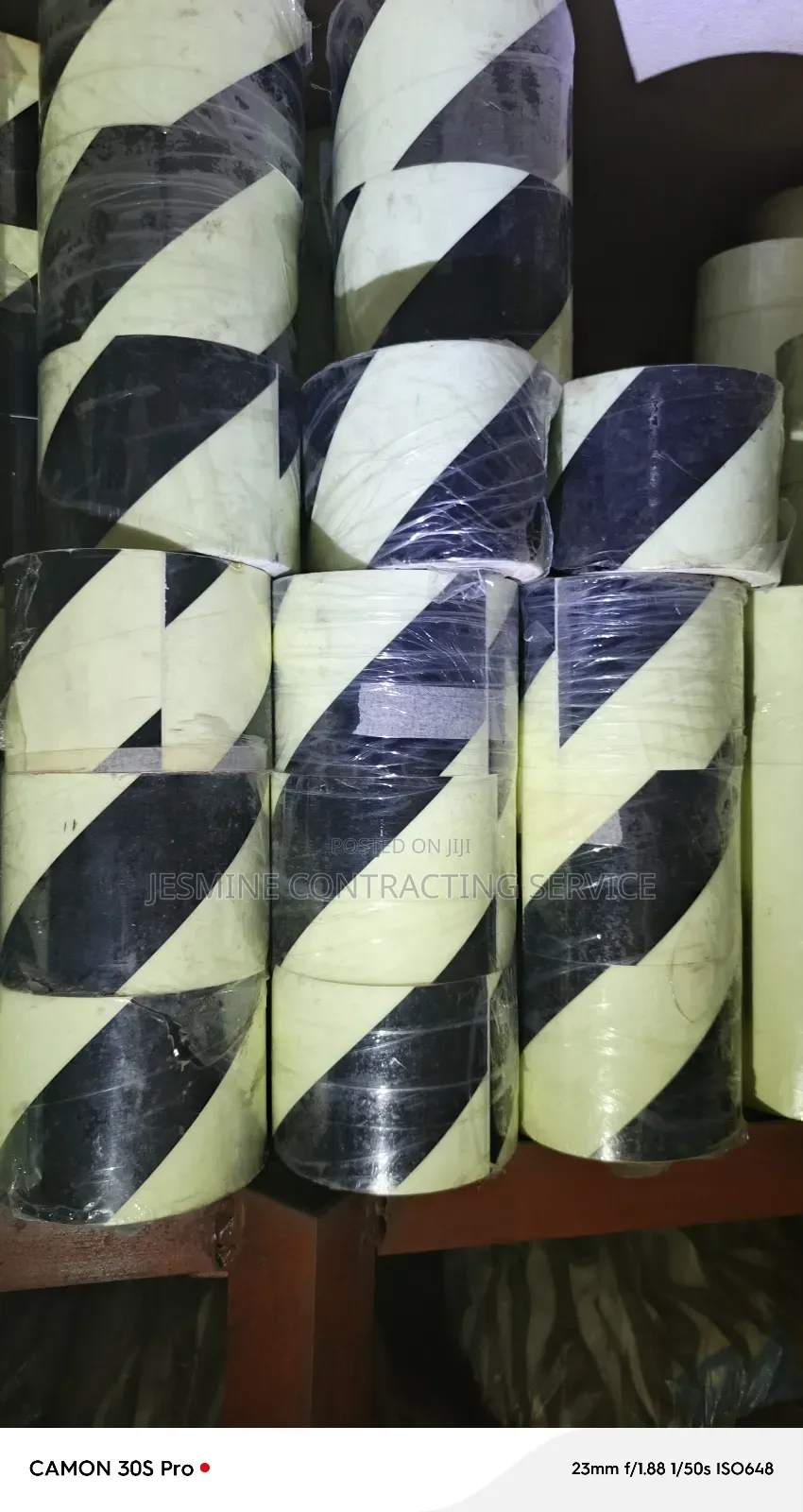 Four Inches Hi- Vis Glow Tape