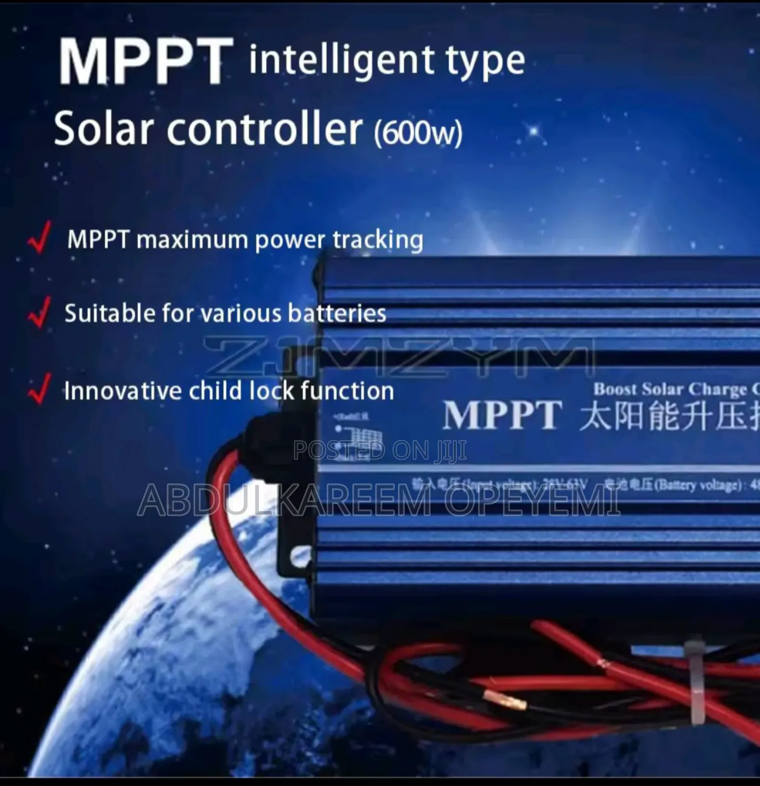 MPPT Boost Controller