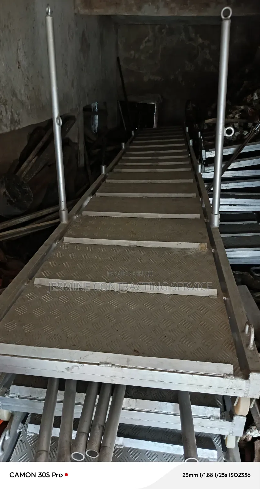 Aluminum Gangway Ladder 7 Mtrs
