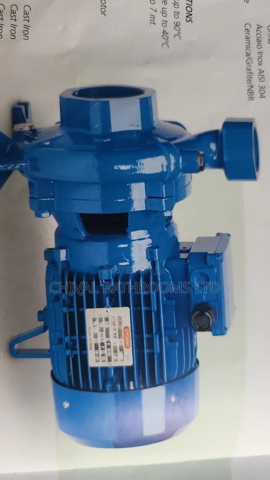 Seperoni 5.5.5hp Surface Pump