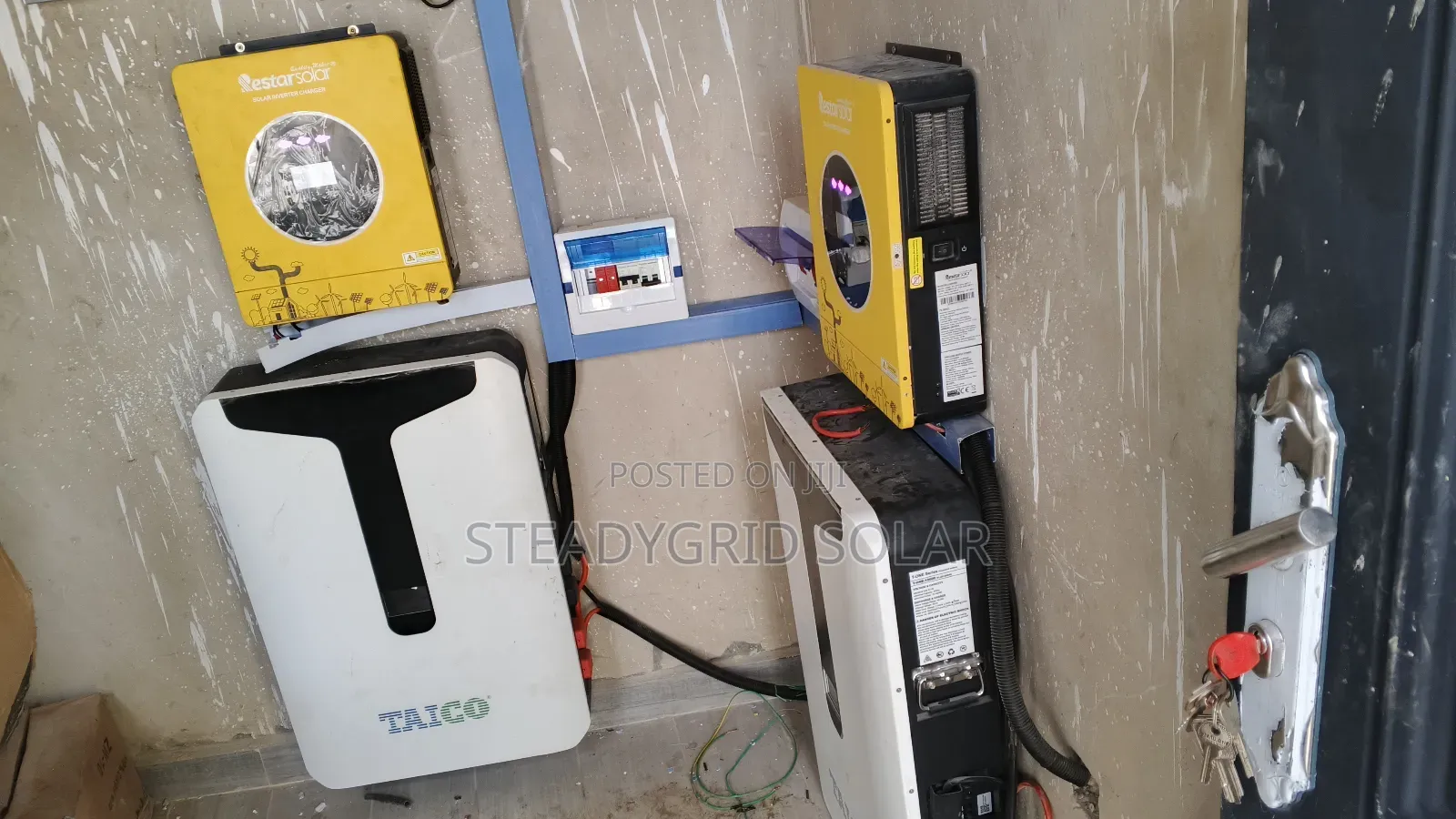 12kva Solar Powered Inverter/ 20kwh Installation
