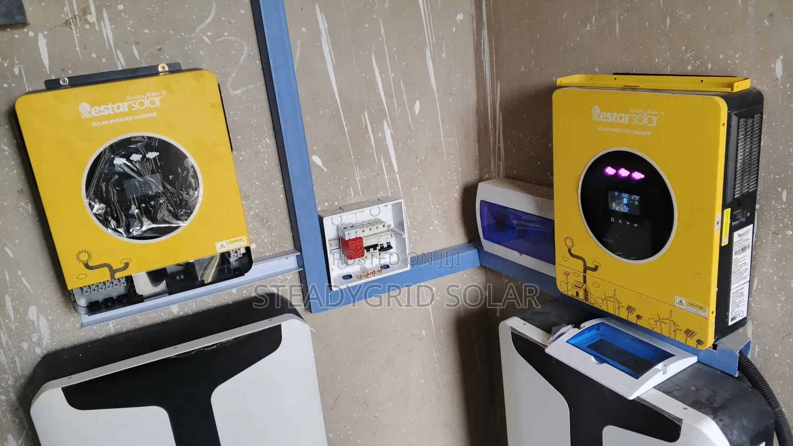 12kva Solar Powered Inverter/ 20kwh Installation