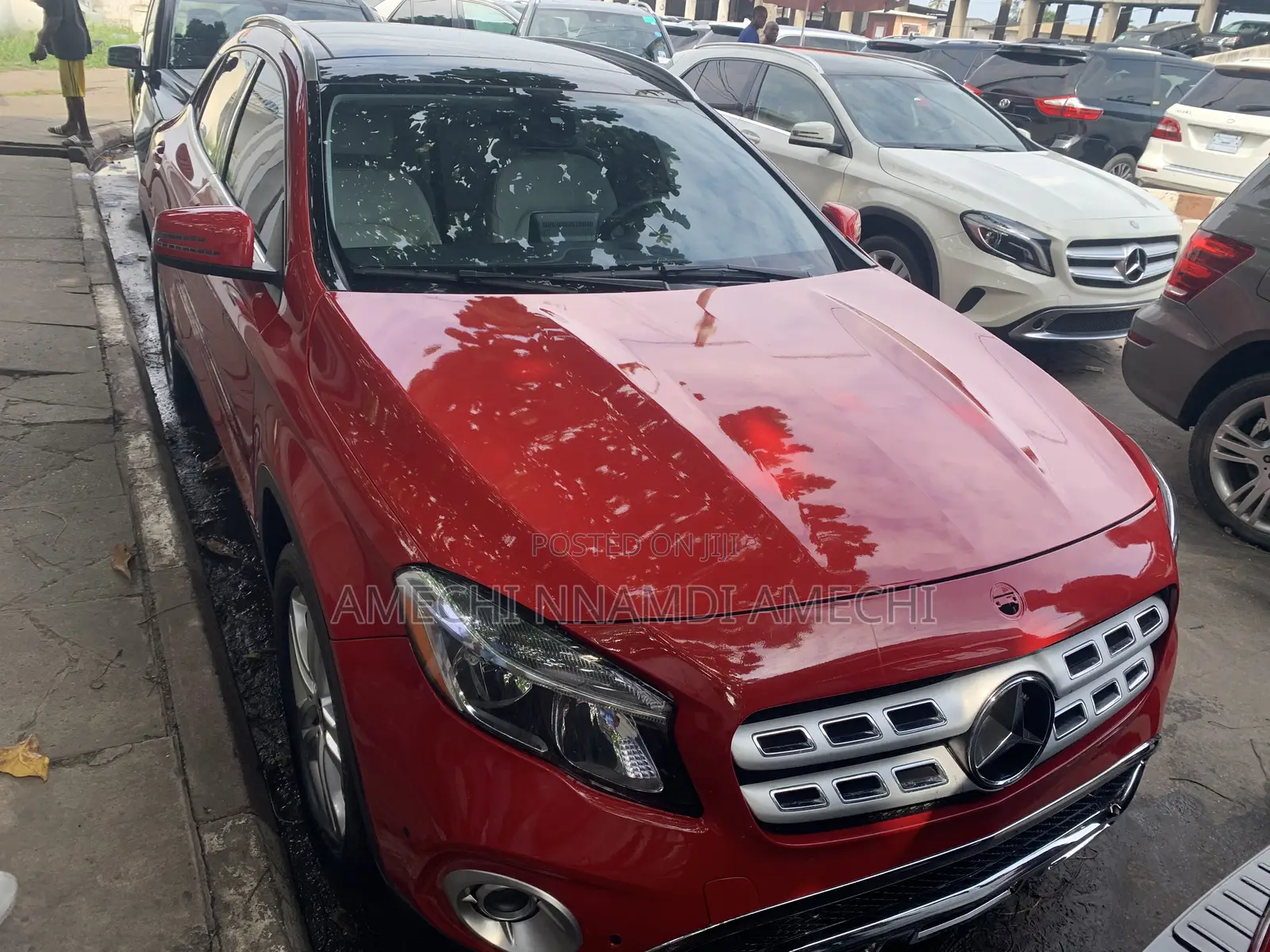 Mercedes-Benz GLA 250 2019 Red