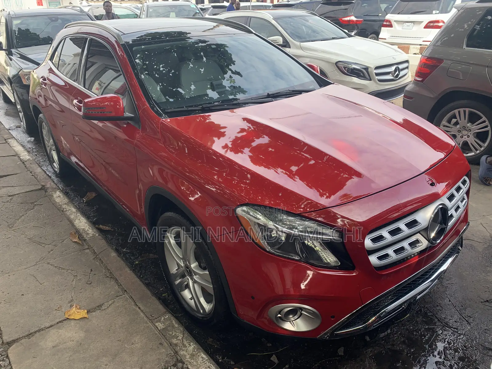 Mercedes-Benz GLA 250 2019 Red
