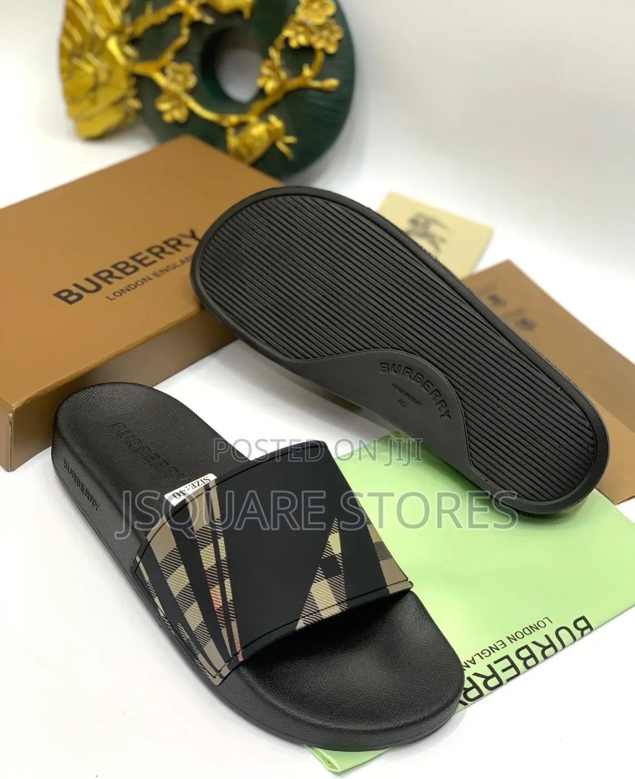 Men's Burberry Slide