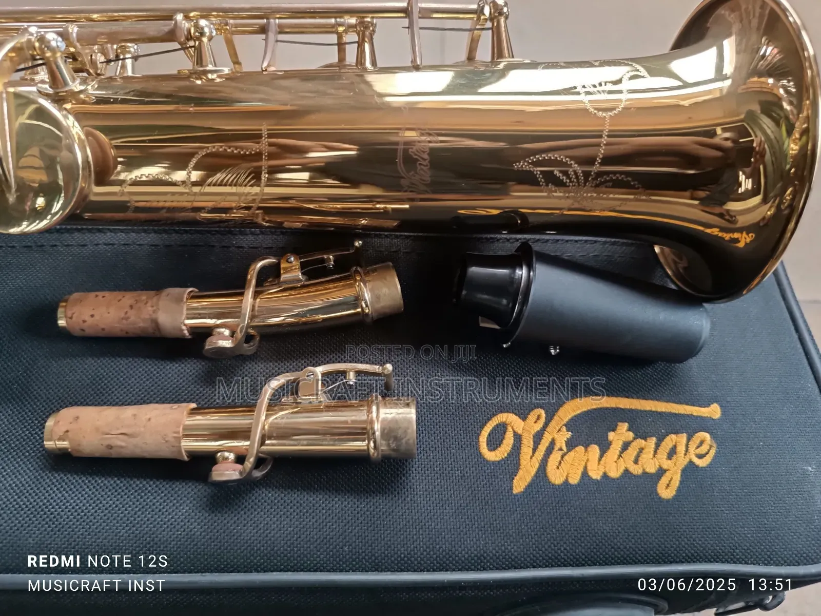 Vintage Straight Soprano Saxophone
