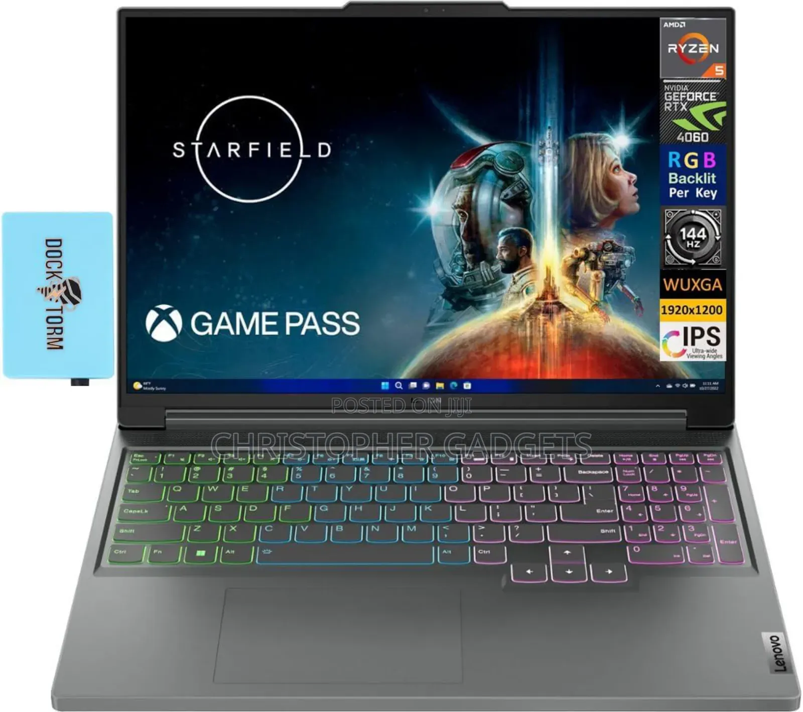 New Laptop Lenovo Legion 5i 16GB AMD Ryzen 5 SSD 512GB