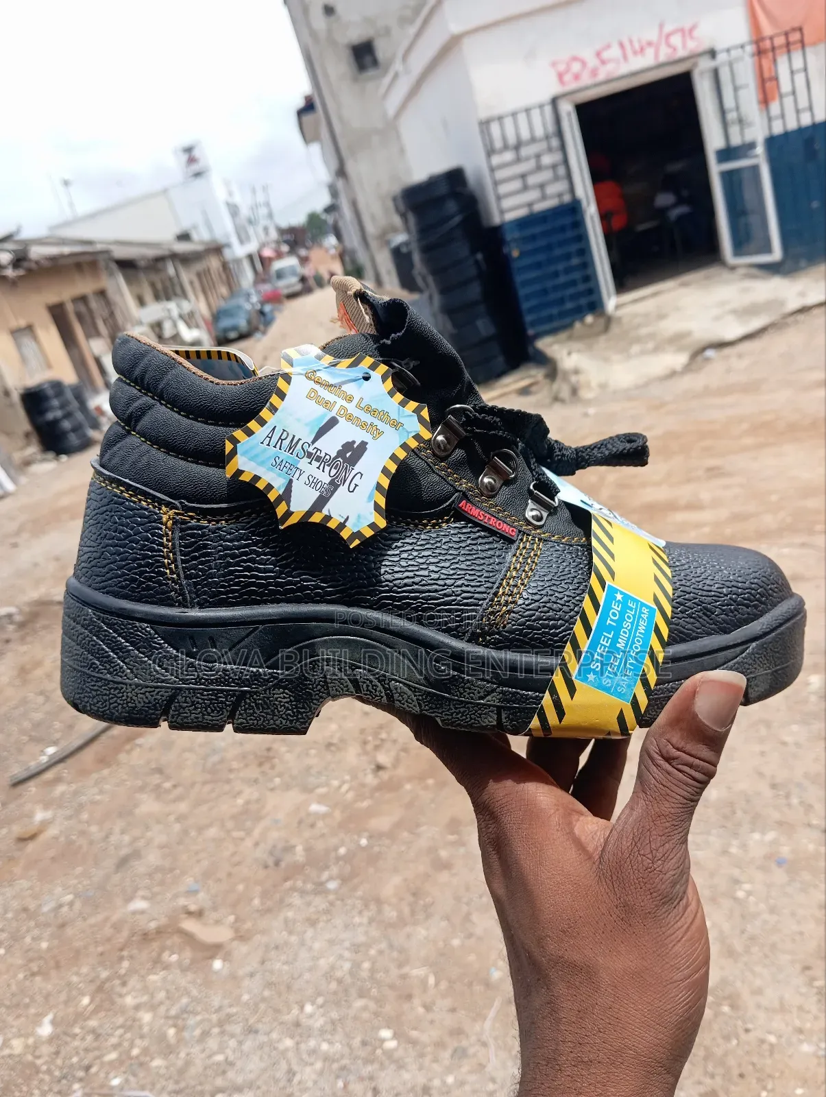 Original Armstrong Safety Boots Available In 40-46