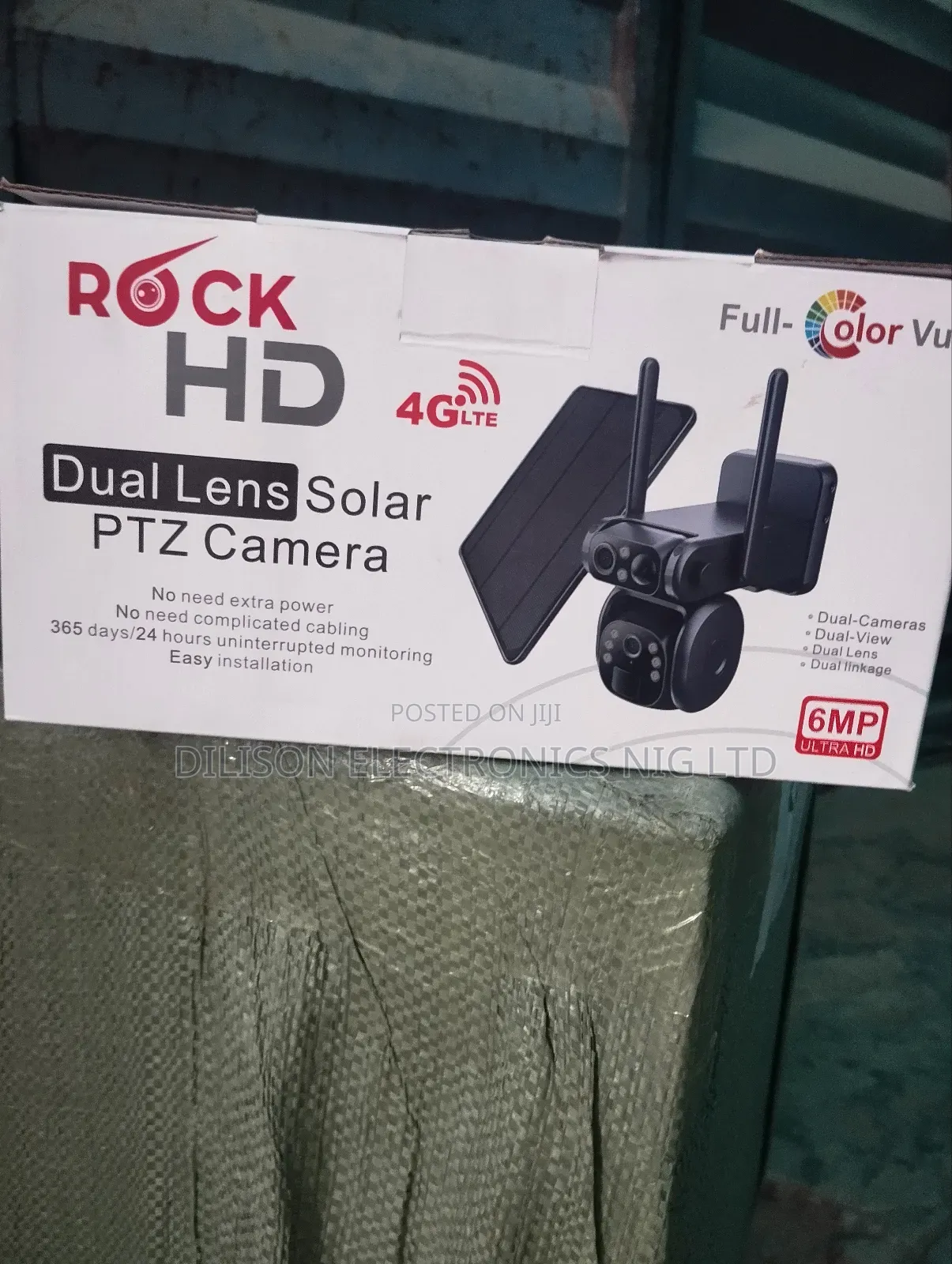 Rock U Box Intelligent Hd Solar Camera