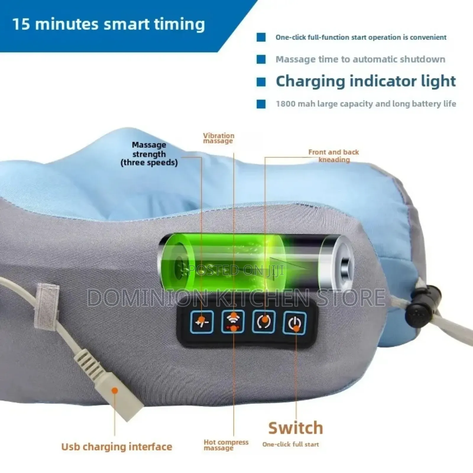 U Shaped Massager Pillow