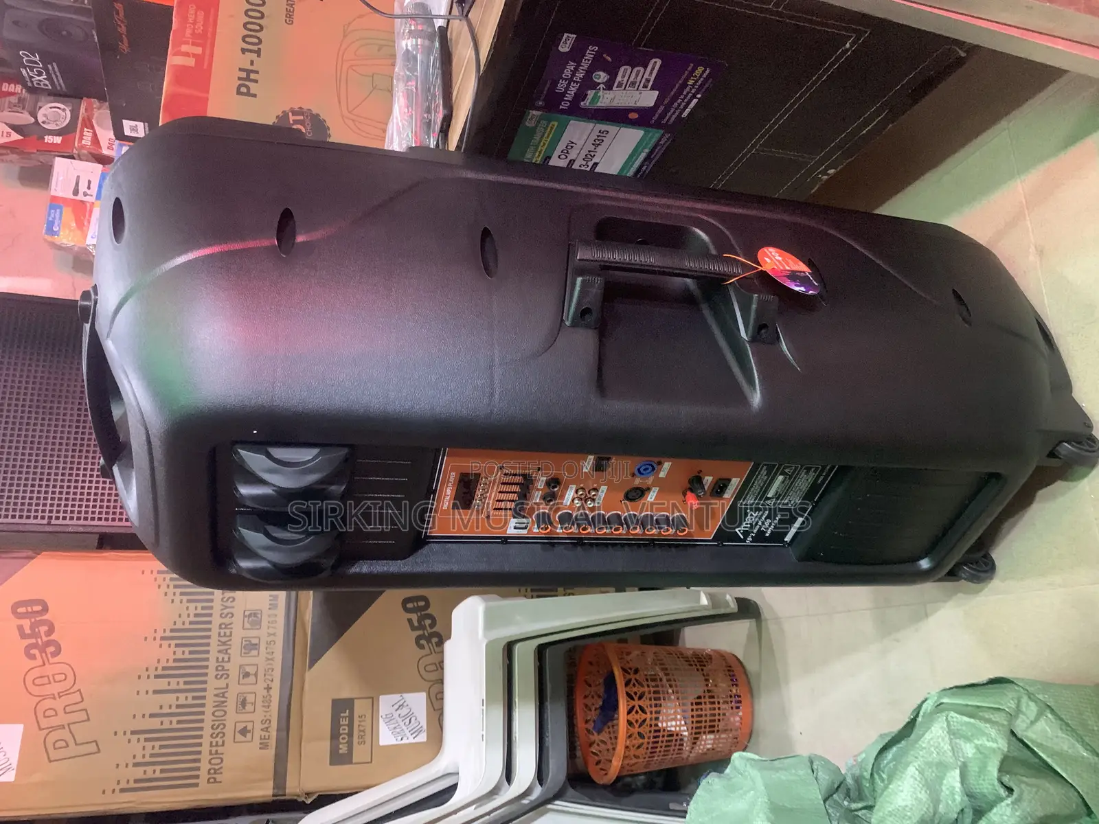 Amaz Double Pa System With 2handle Microphone