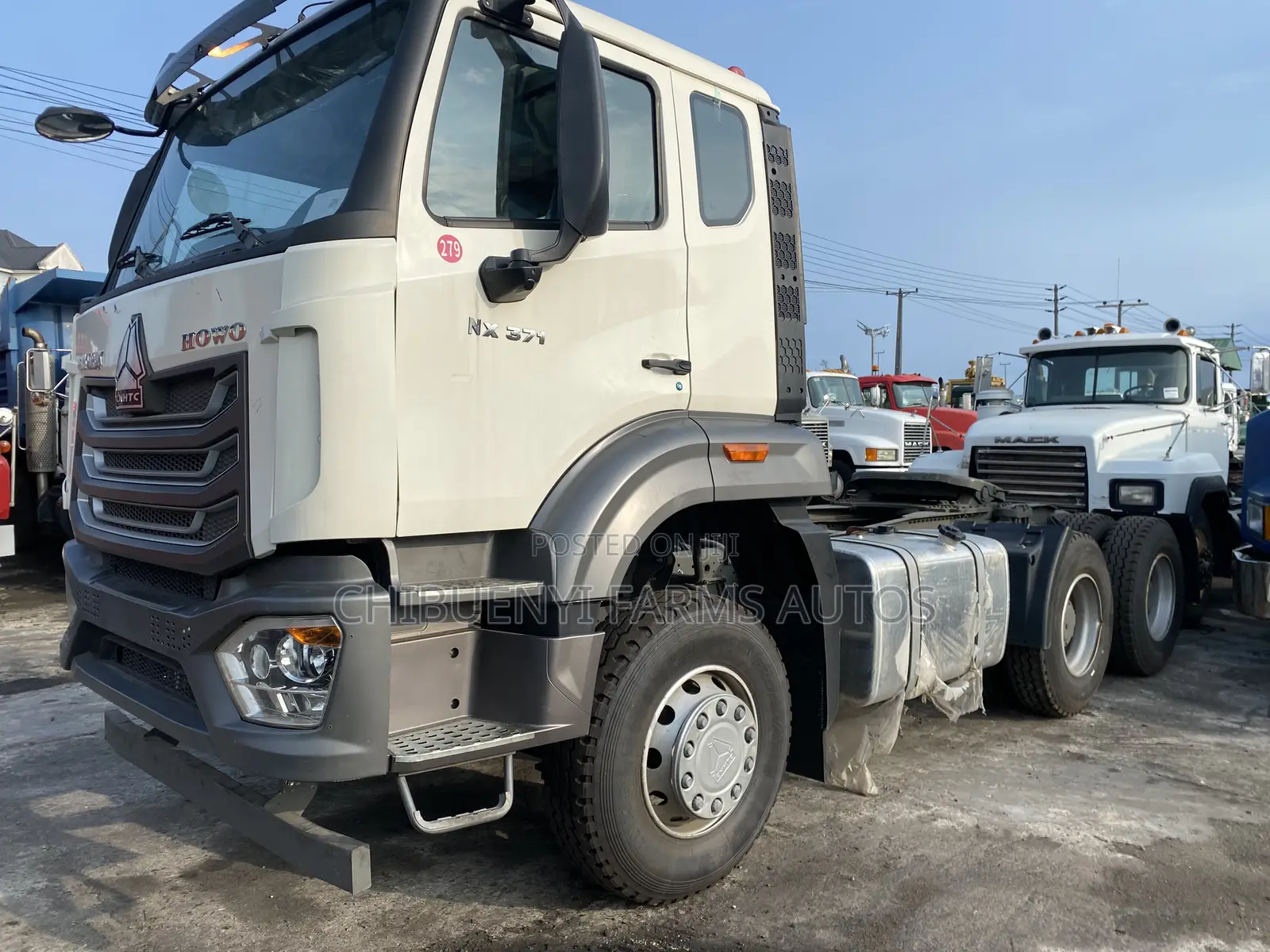Howo Nx-371 Truck Head 10tyres