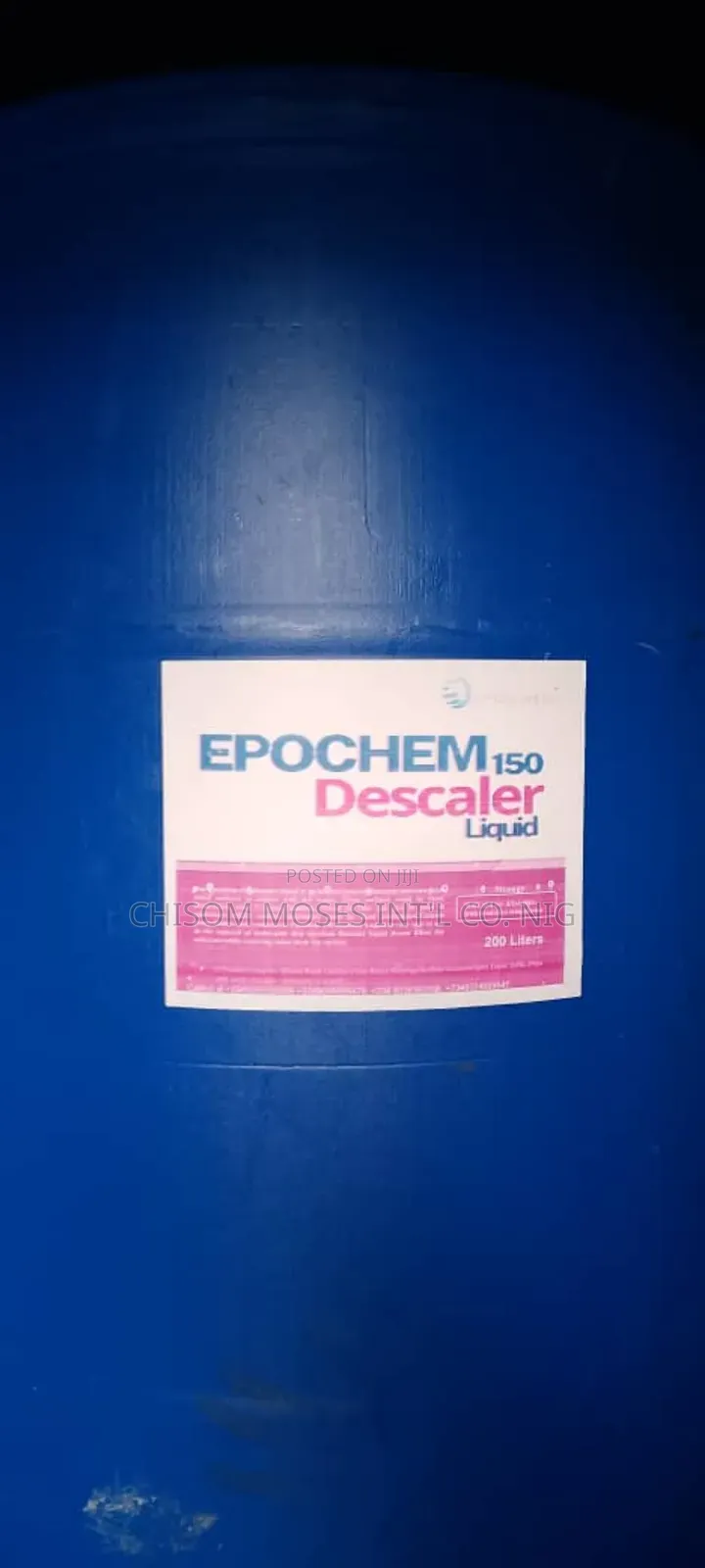 Epochem 150 Descaler Liquid 200ltrs