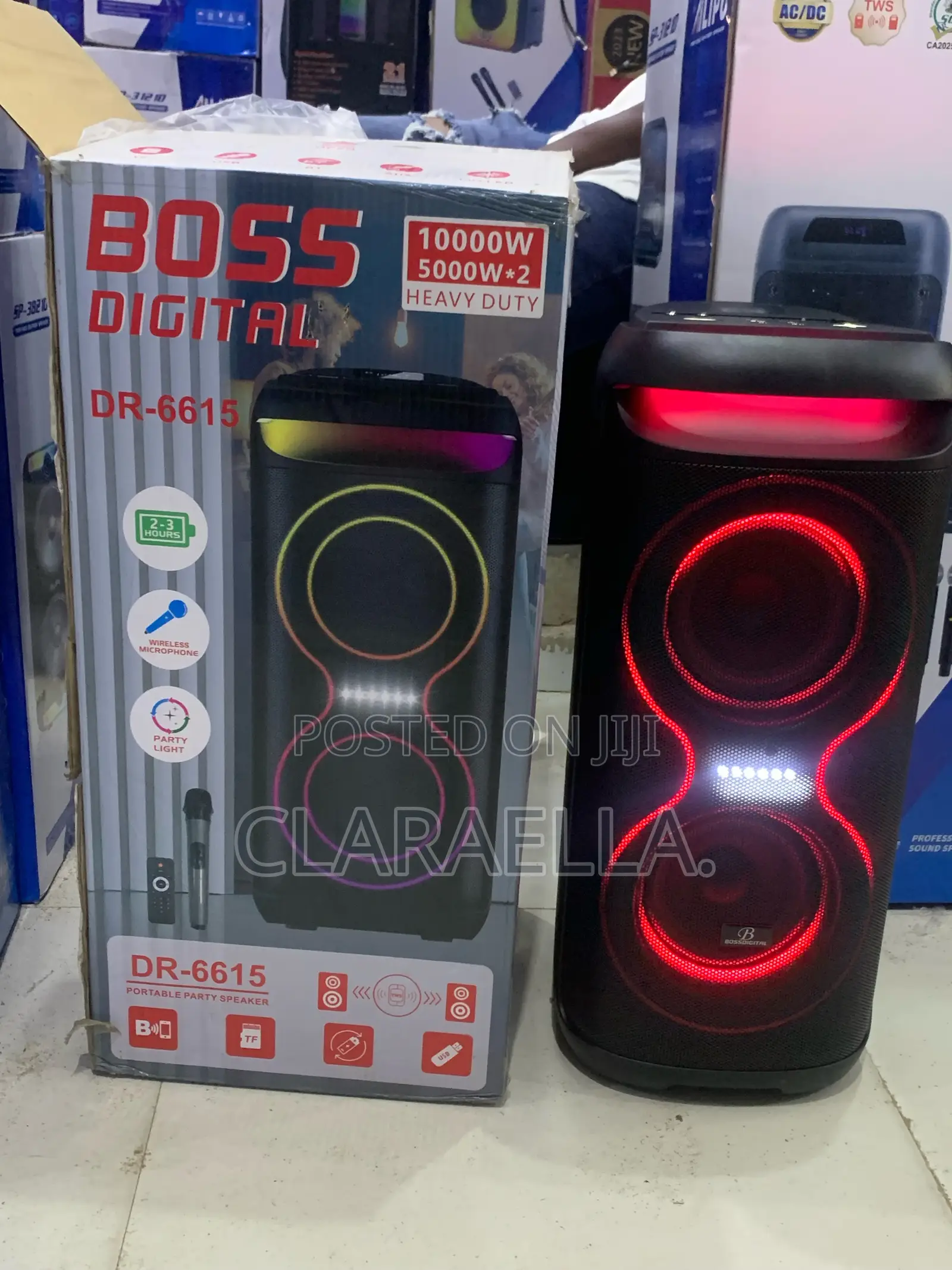 Boss Digital Dr-6615 Portable Party Speaker