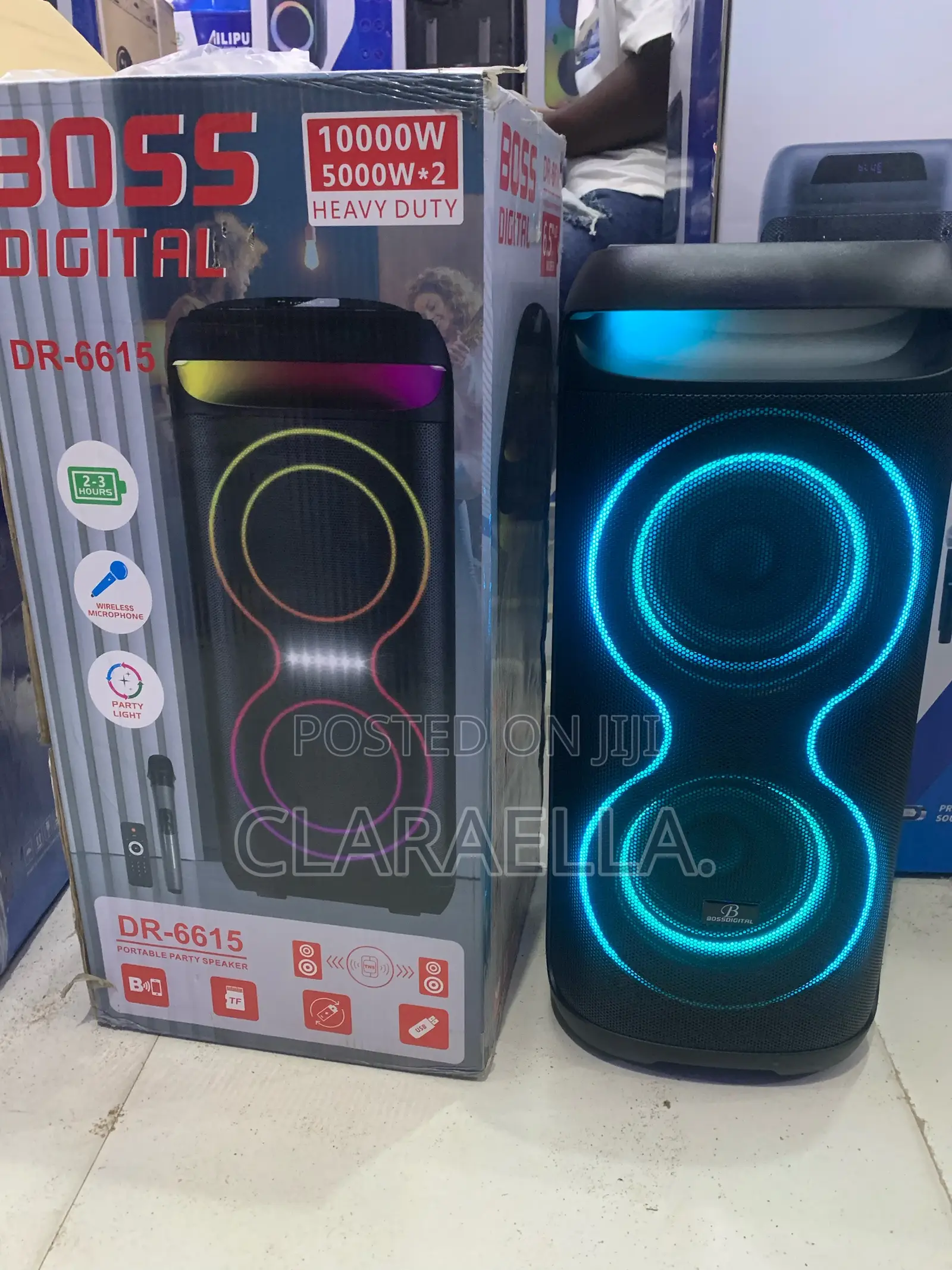 Boss Digital Dr-6615 Portable Party Speaker