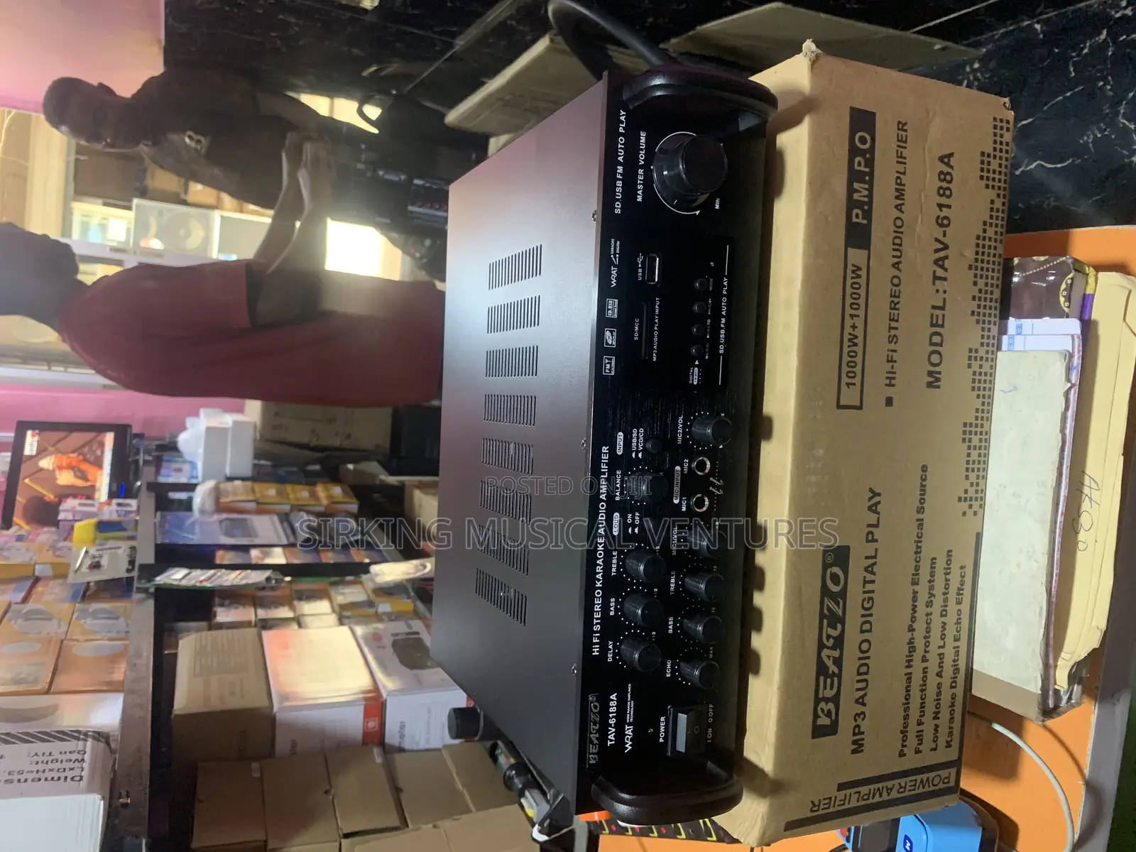 Karaoke Audio Power Amplifier 1000w
