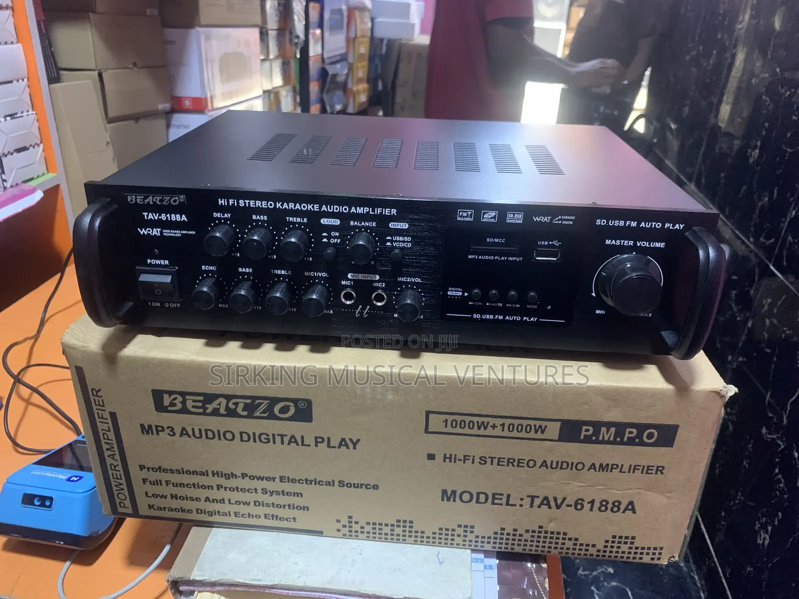 Karaoke Audio Power Amplifier 1000w