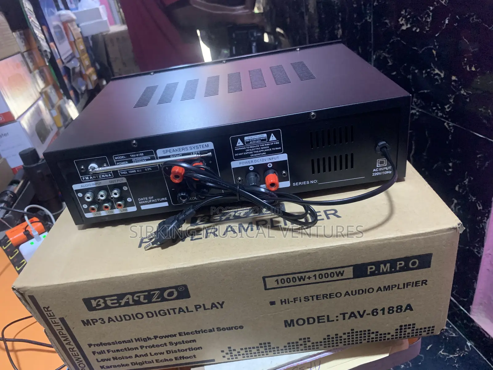 Karaoke Audio Power Amplifier 1000w