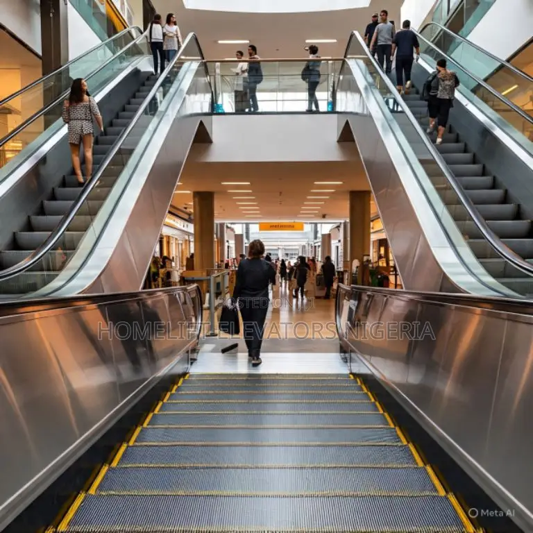 Spiral or Curved Escalators With 0.5mps Speed