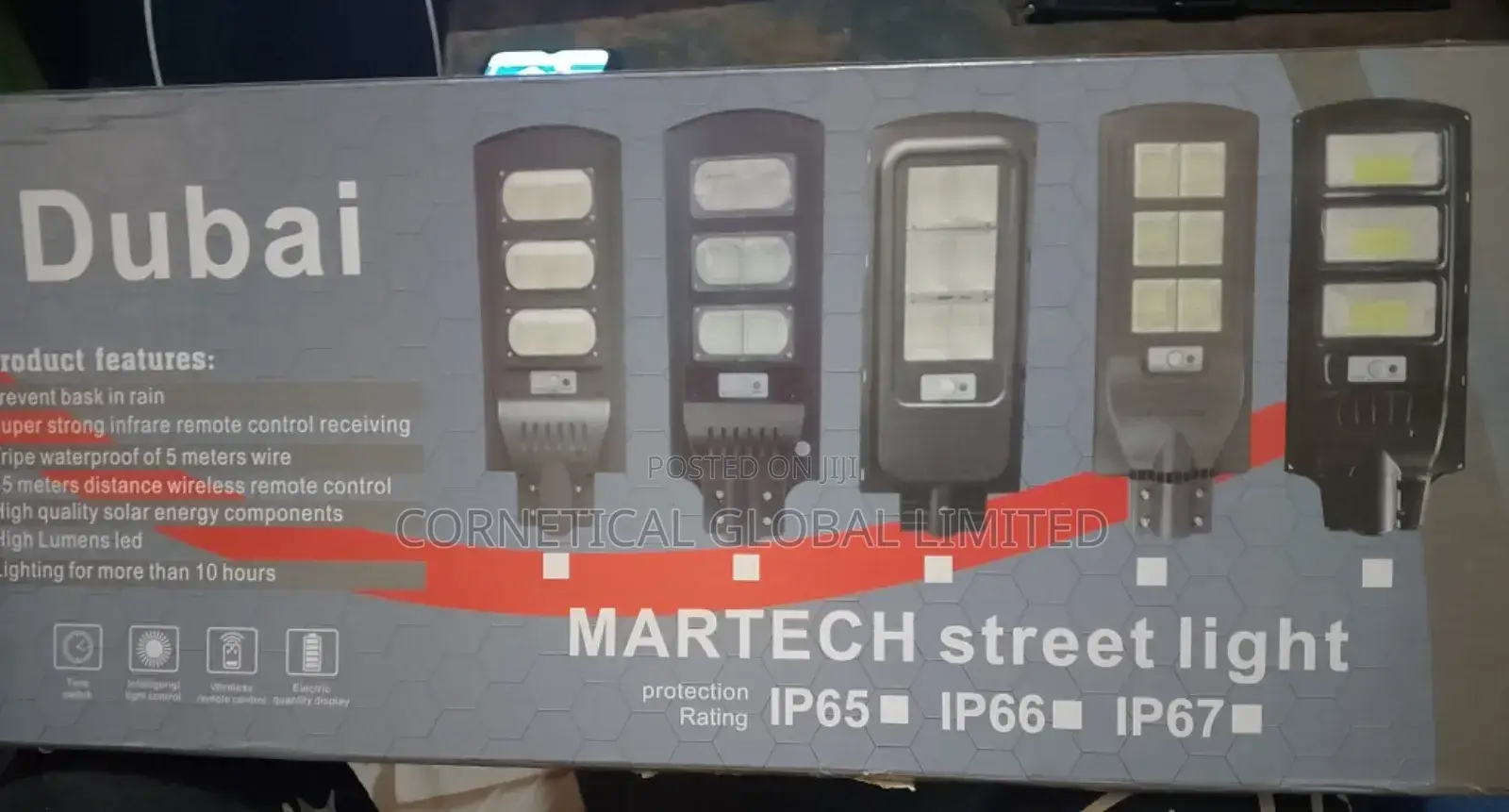 Solar Street Lighting 300 Watts