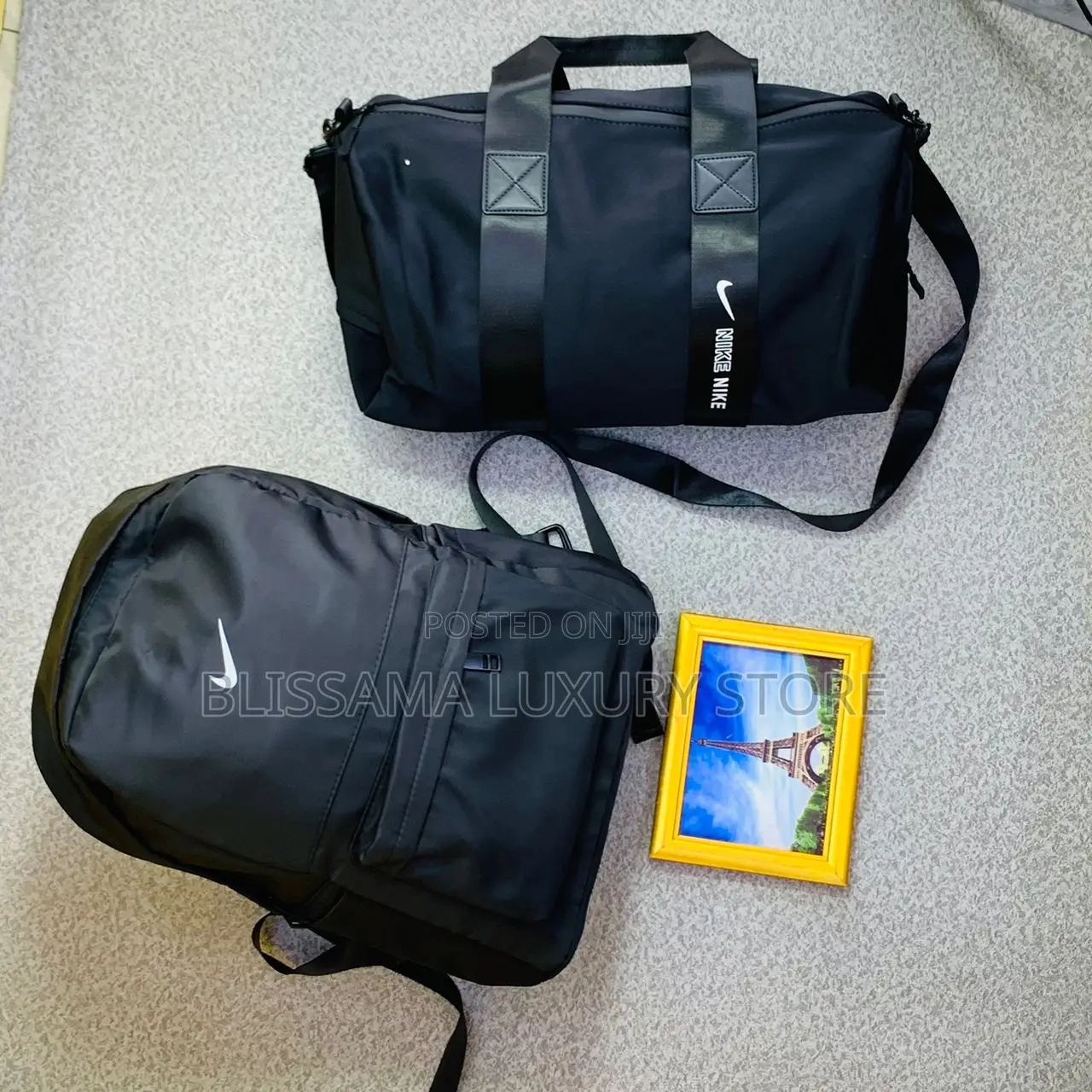 Premium Luxury Designer Bagpack/Duffle Bag Combo (35k Each