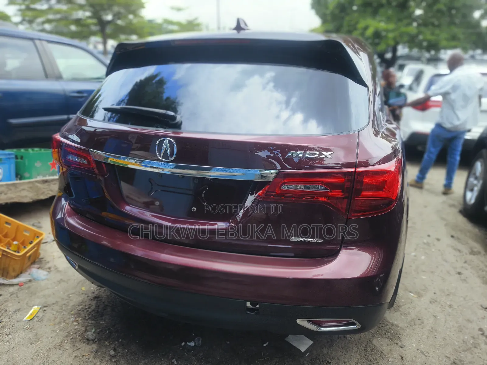 Acura MDX Technology Package 4dr SUV (3.5L 6cyl 6A) 2015 Burgundy
