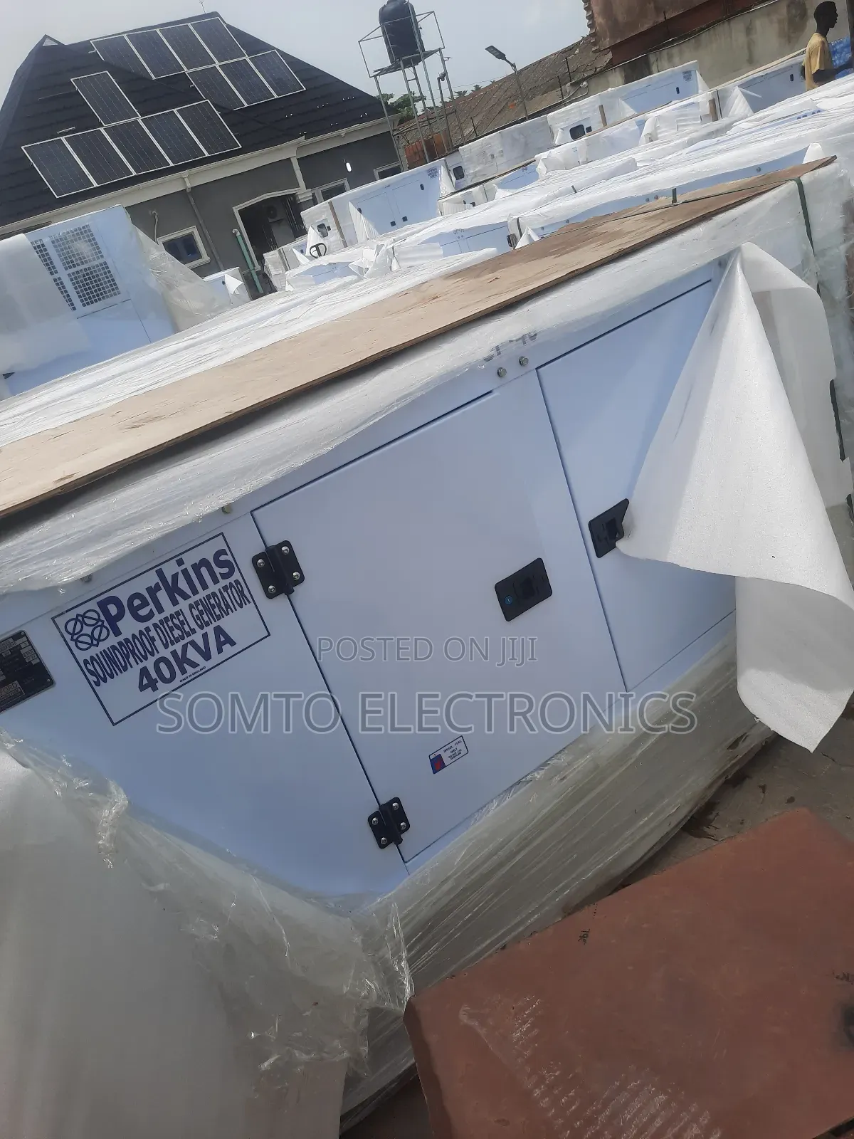 40kva Original Perkins Soundproof Generator 2year Warranty