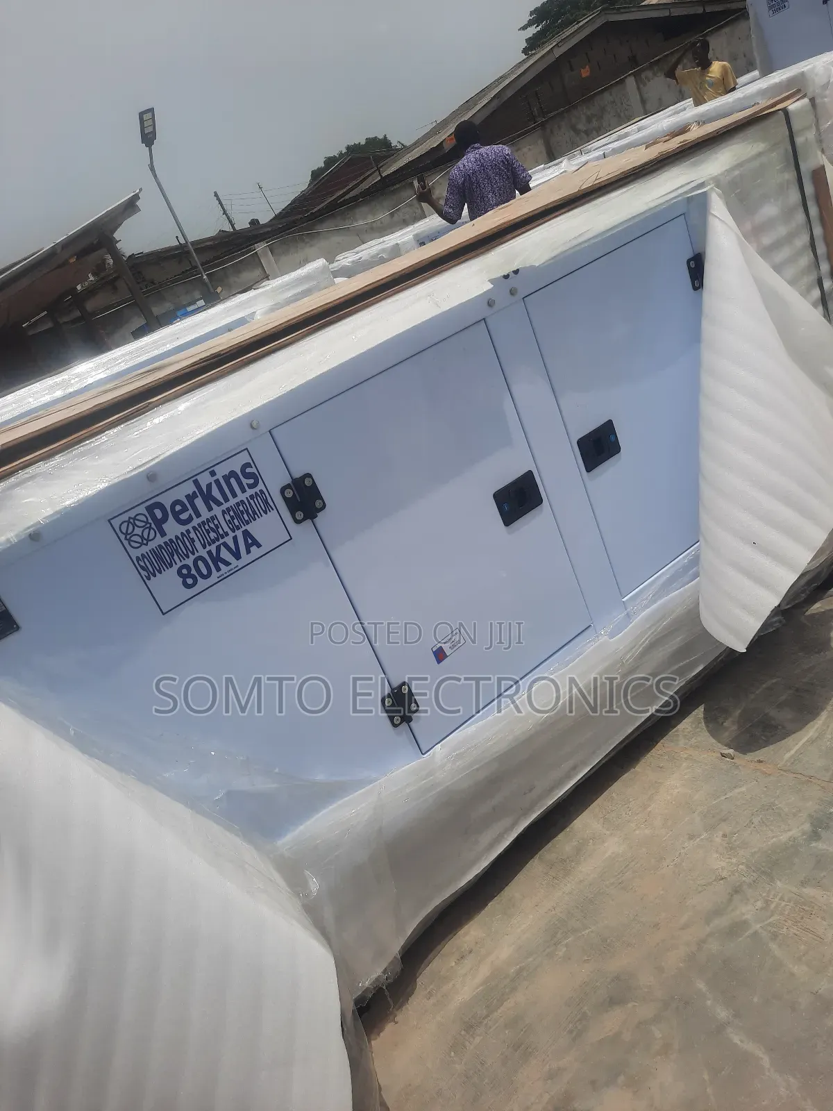 80kva Original Perkins Soundproof Generator  2year Warranty