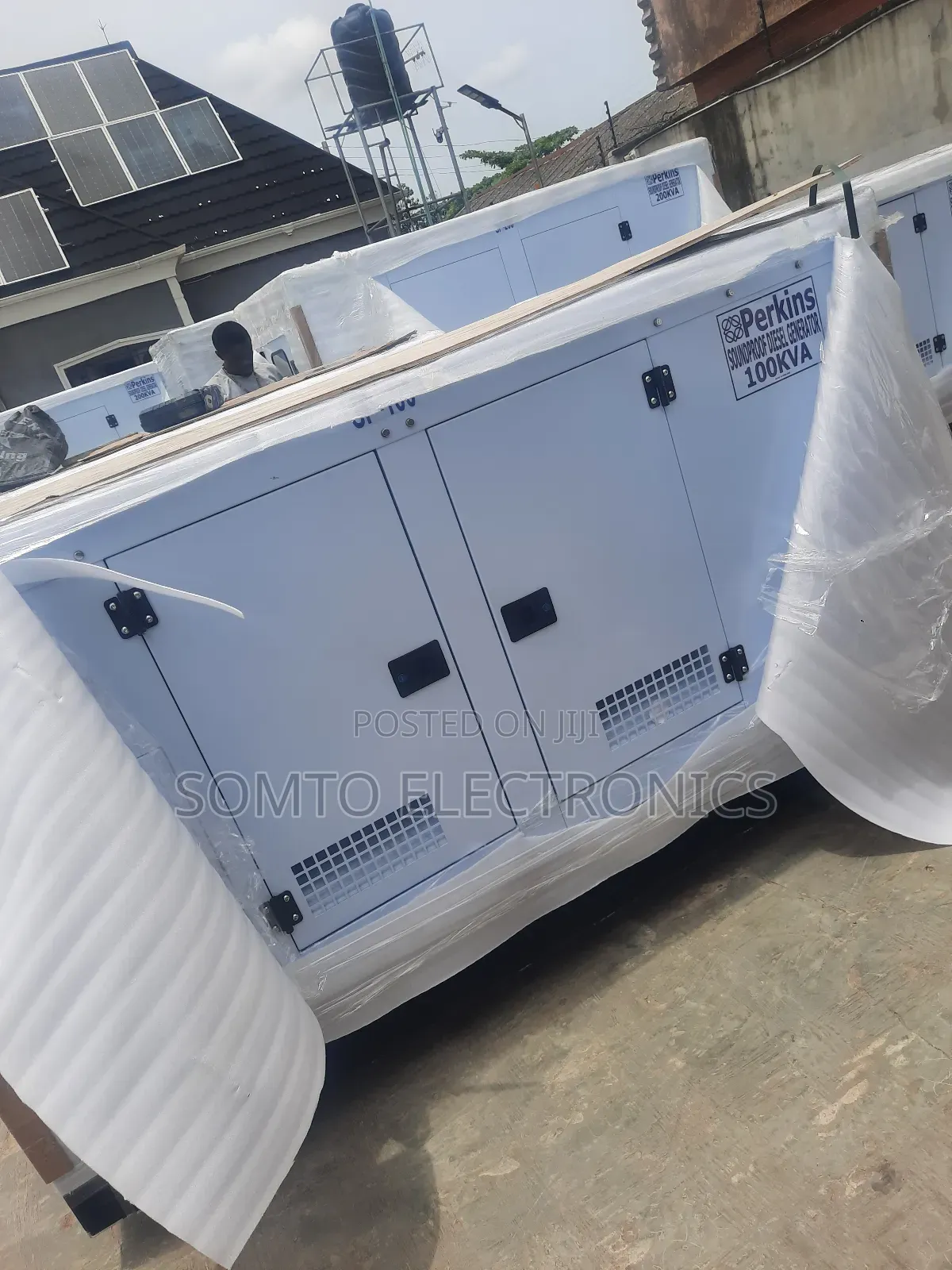100kva Original Perkins Soundproof Generator 2year Warranty