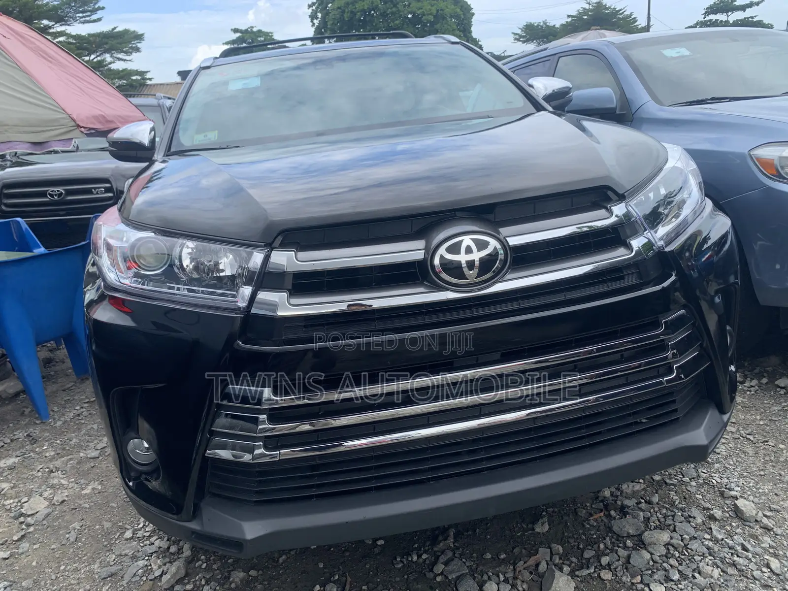 Toyota Highlander Limited Platinum V6 4x4 (3.5L 6cyl 6A) 2016 Black