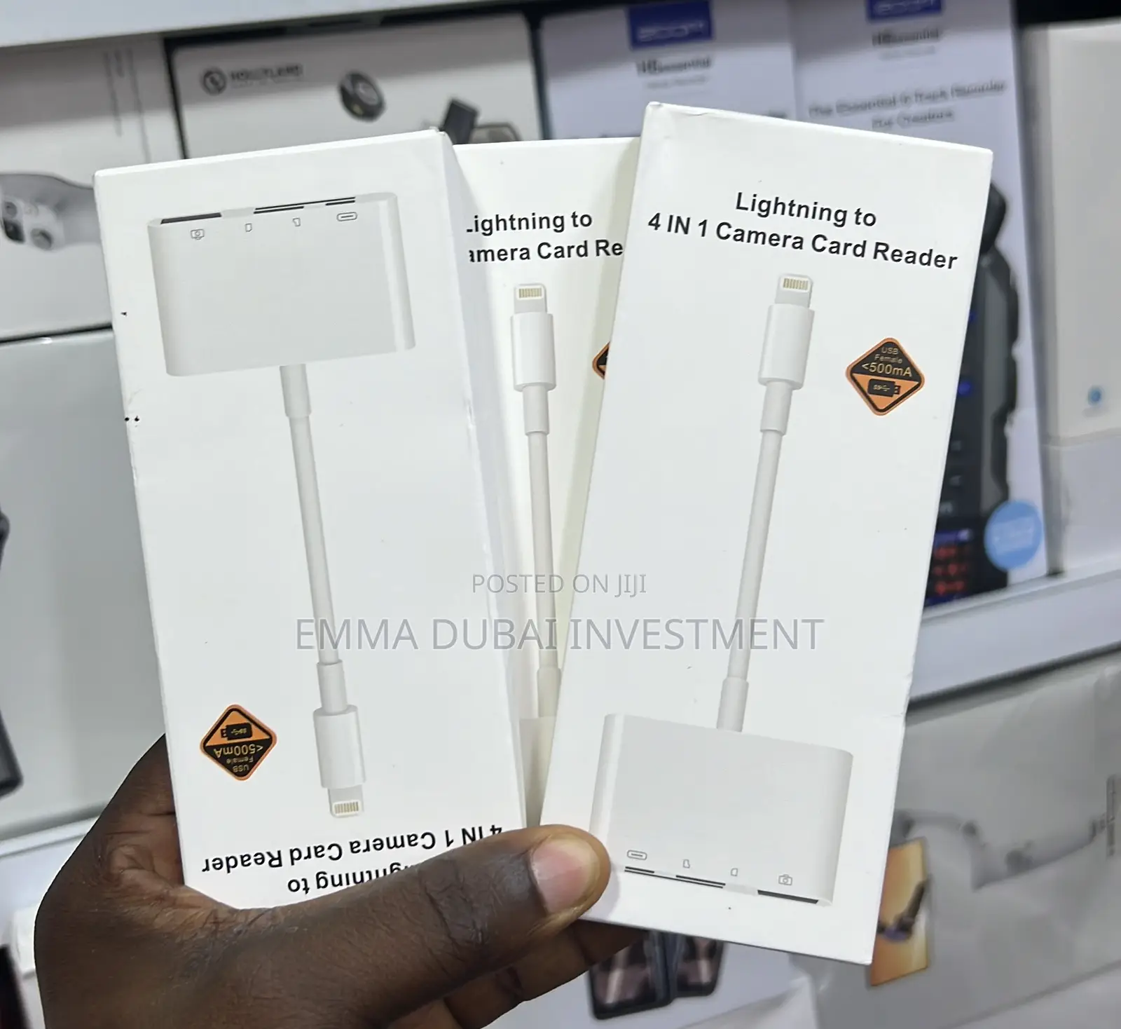 Lightning to 4in1 Camera Card Reader