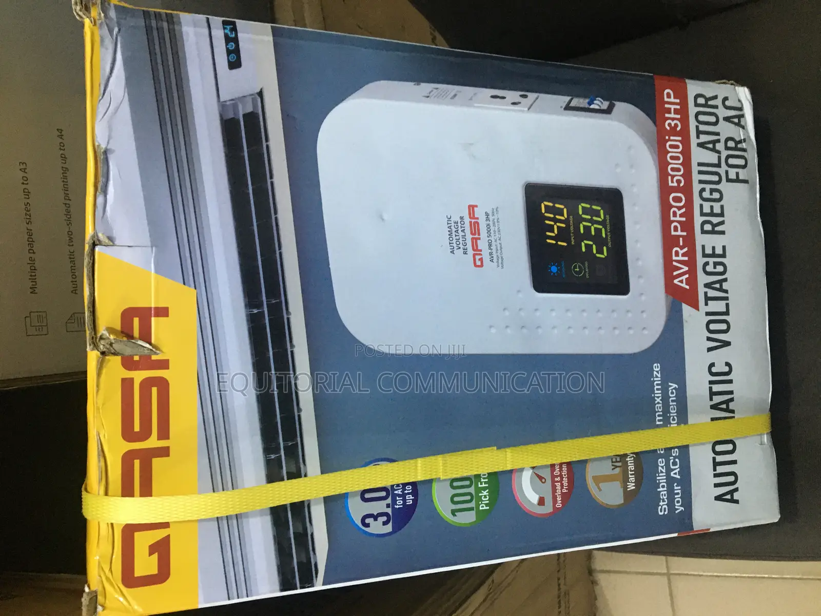 Qasa Industrial Grade Voltage Stabilizer – 5000w