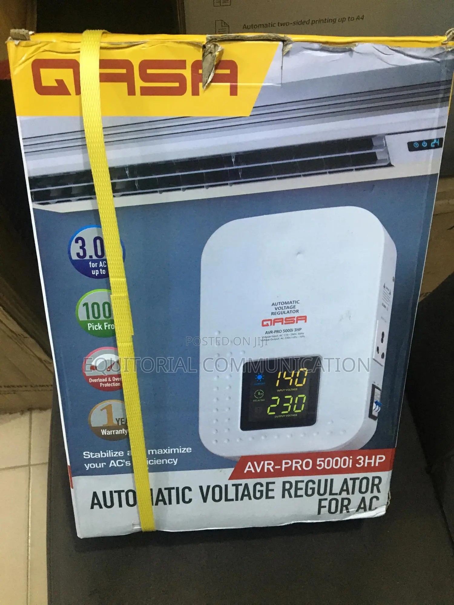 Qasa 5000w Stabilizer With High-Speed Response