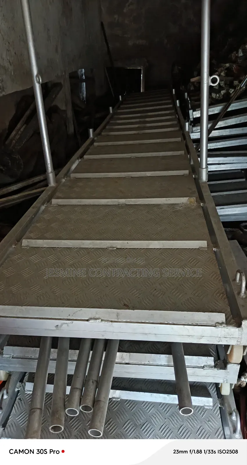 Aluminum Gangway Ladder 7 Mtrs