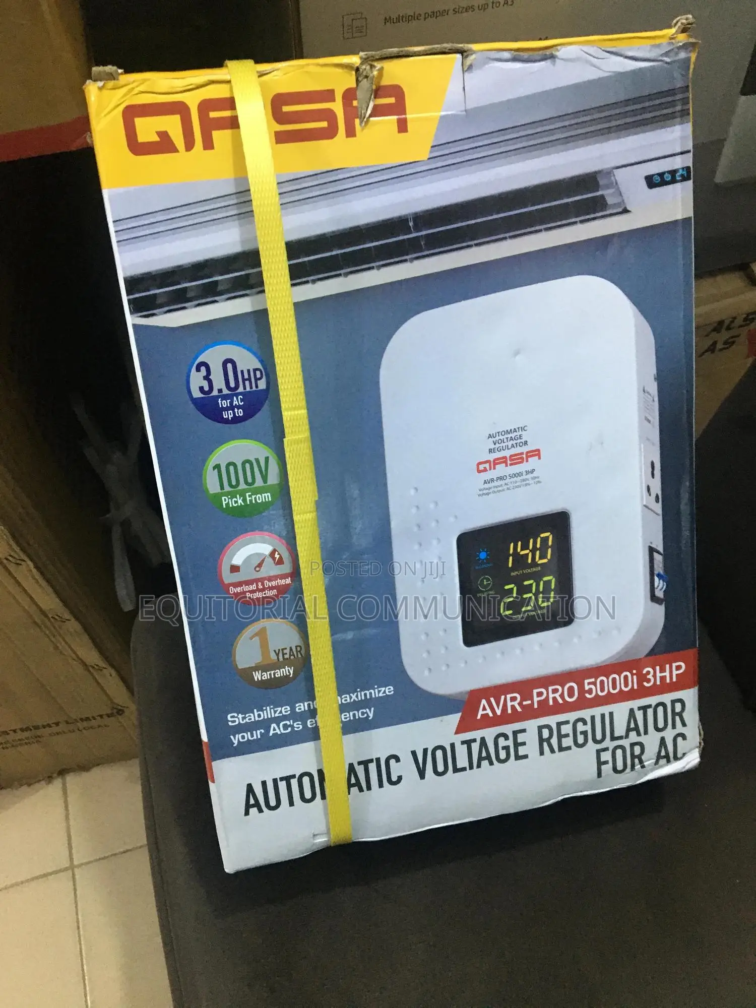 Qasa Home Appliance Protection Stabilizer – 5kw