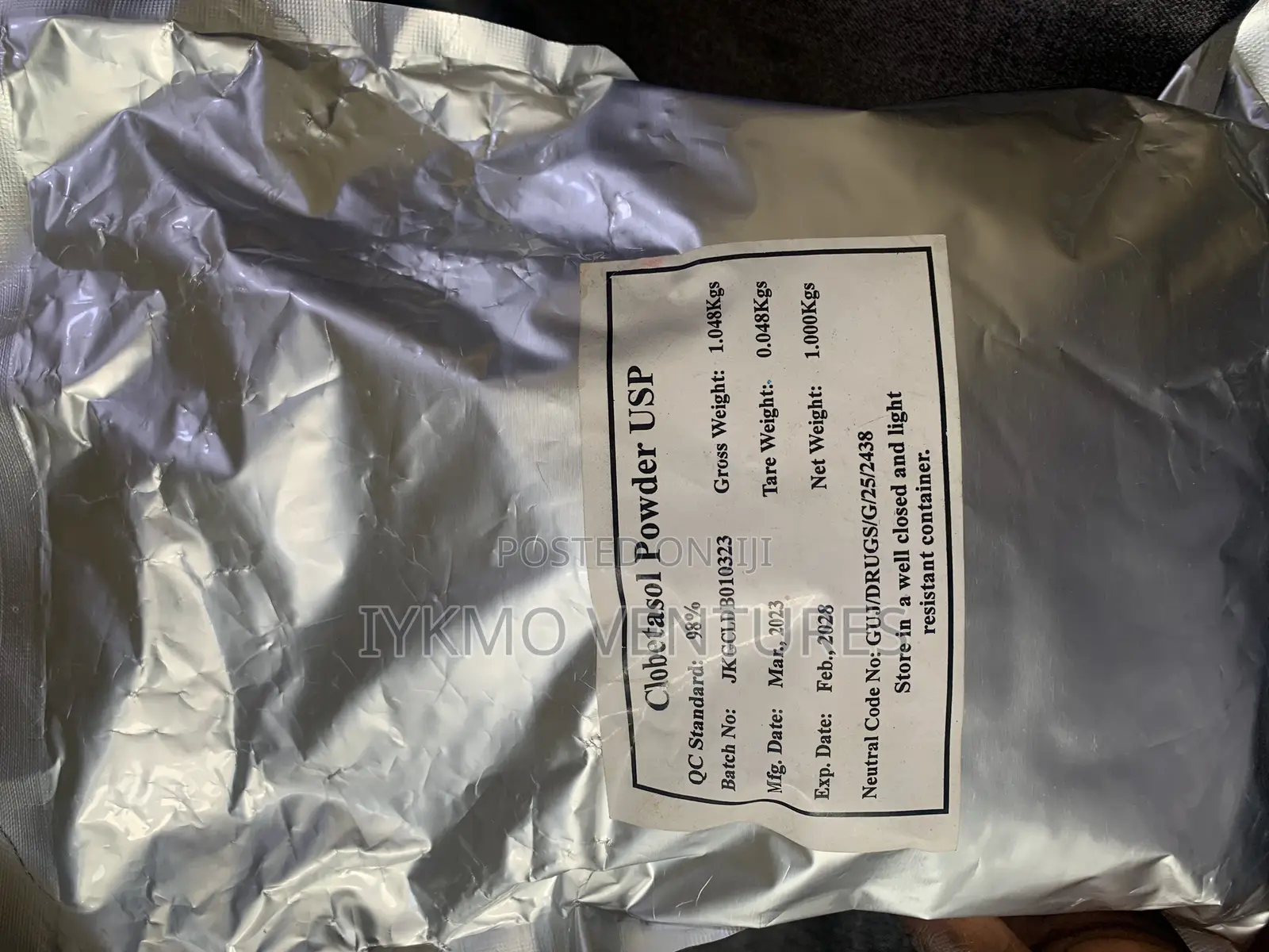 Clobetasol Powder 100g