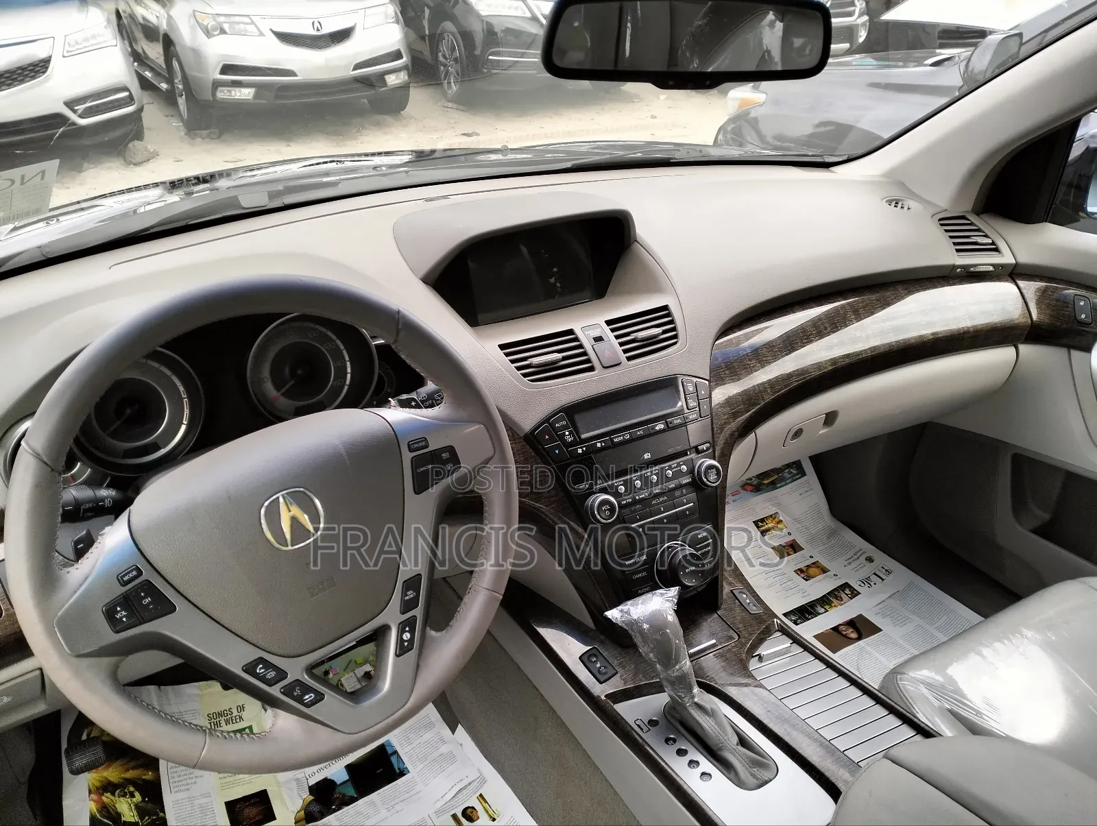 Acura MDX SUV 4dr AWD (3.7L 6cyl 6A) 2012 Black
