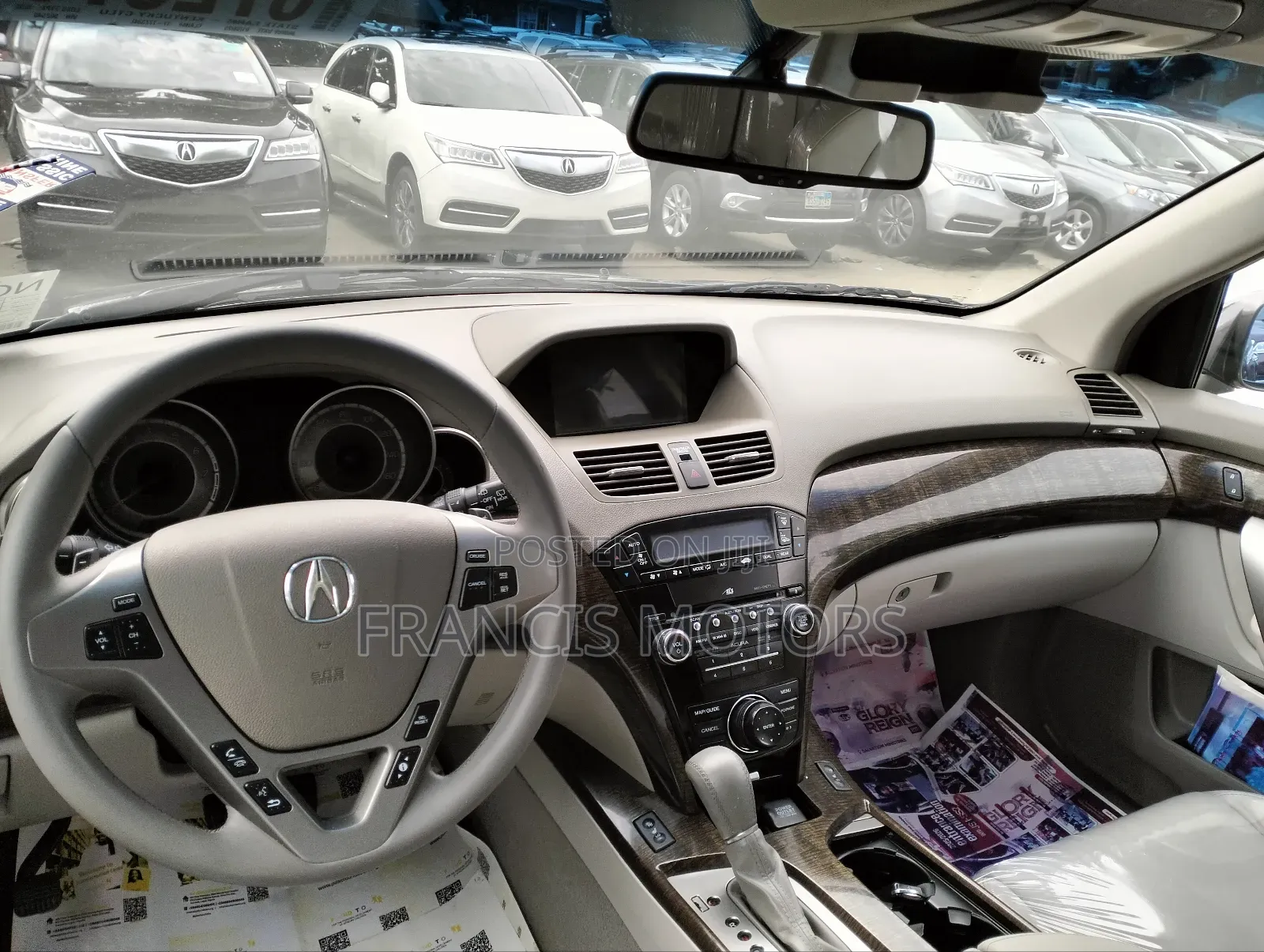 Acura MDX SUV 4dr AWD (3.7L 6cyl 6A) 2013 Gray