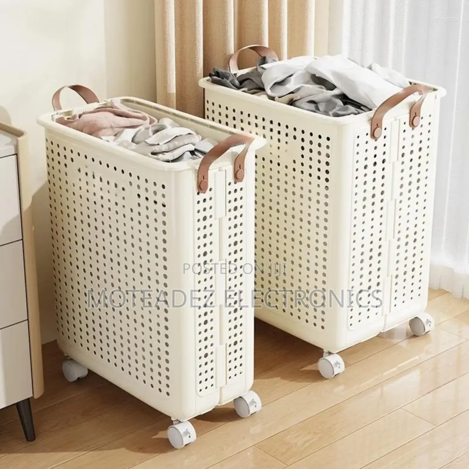 Large Size Foldable Movable High Quality Laundry Basket