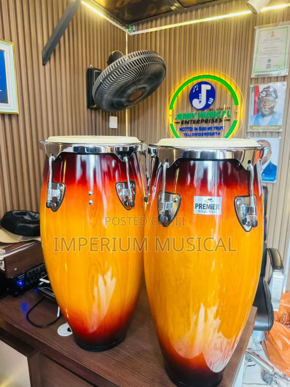 Premier England Conga Drum