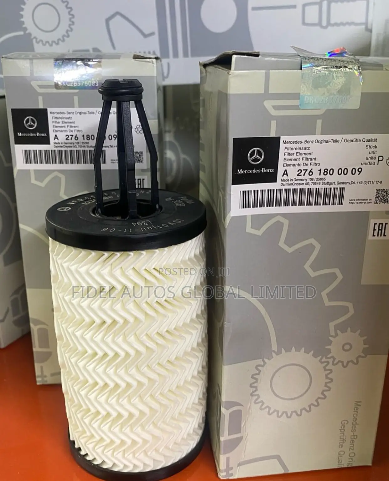 Mercedes Benz Genuine Oil Filter 276 180 00 09