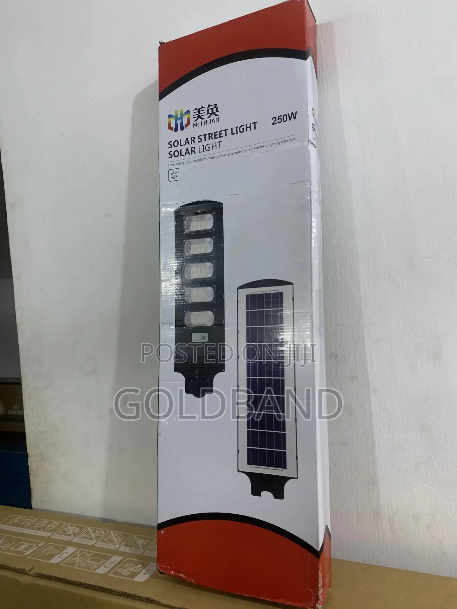 Eco-Friendly 250w Led Street Light – Powered by the Sun