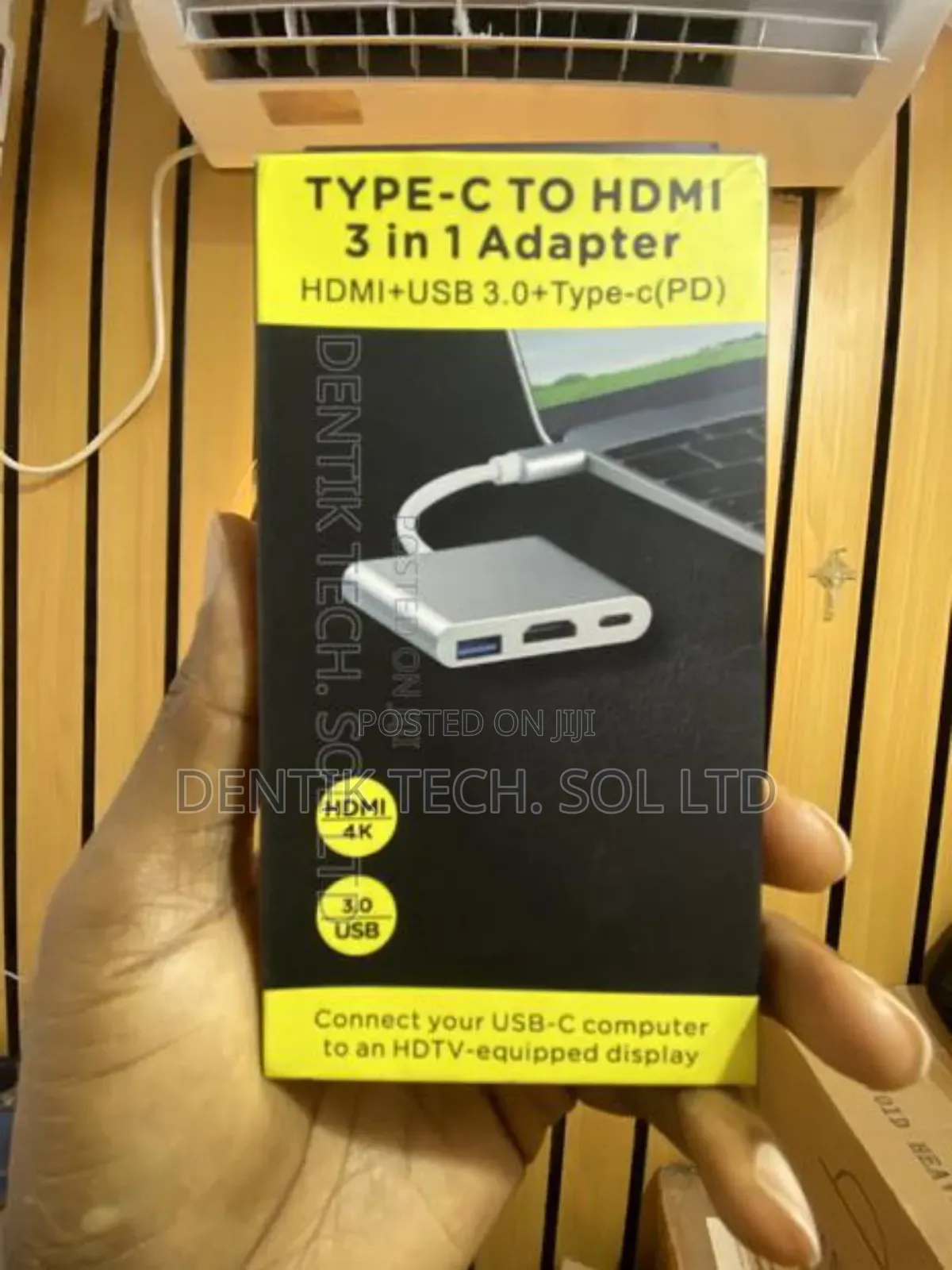 Type-C Hdmi Multiport Adapter With Usb3.0 Type-C Charging