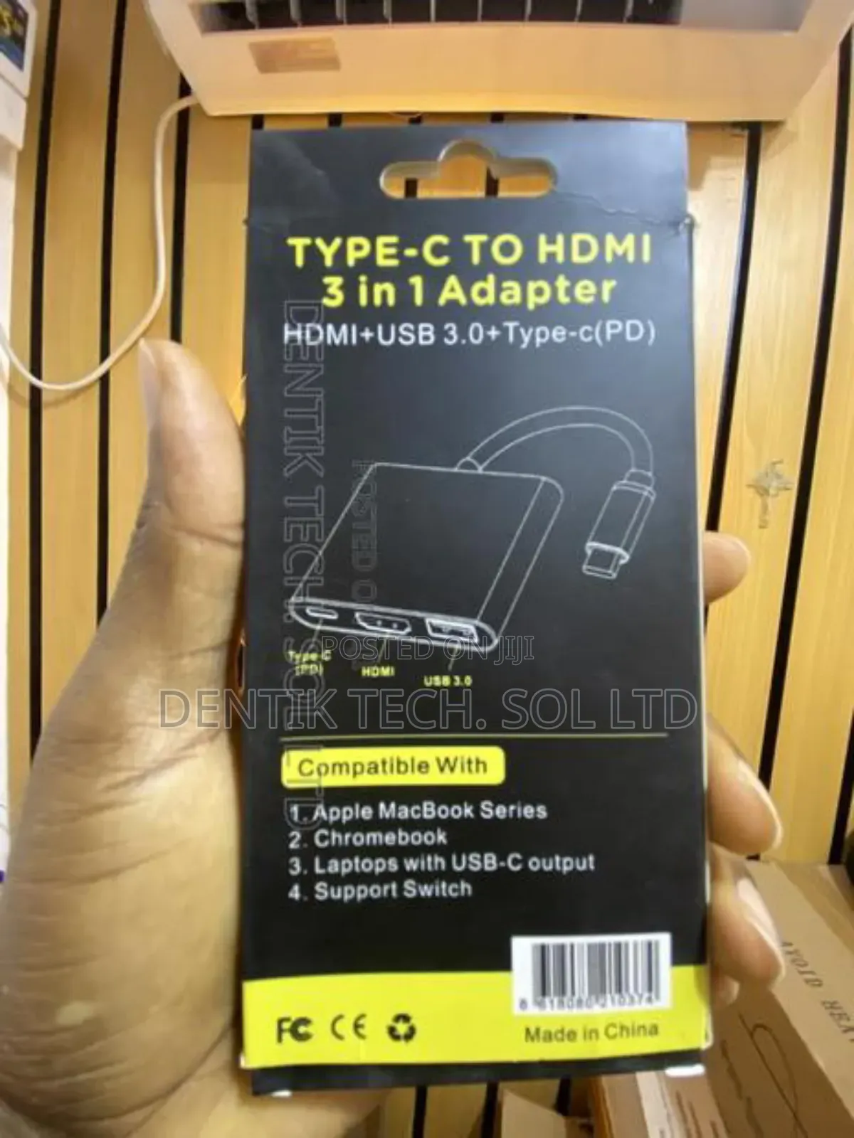 Type-C Hdmi Multiport Adapter With Usb3.0 Type-C Charging
