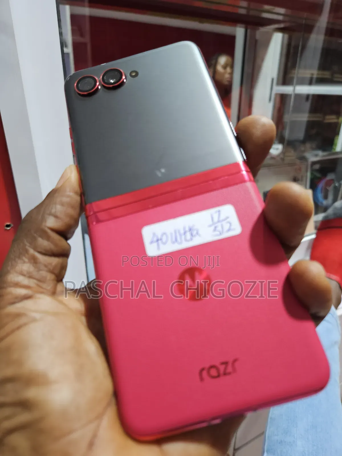 New Motorola Razr 40 Ultra 512 GB Red