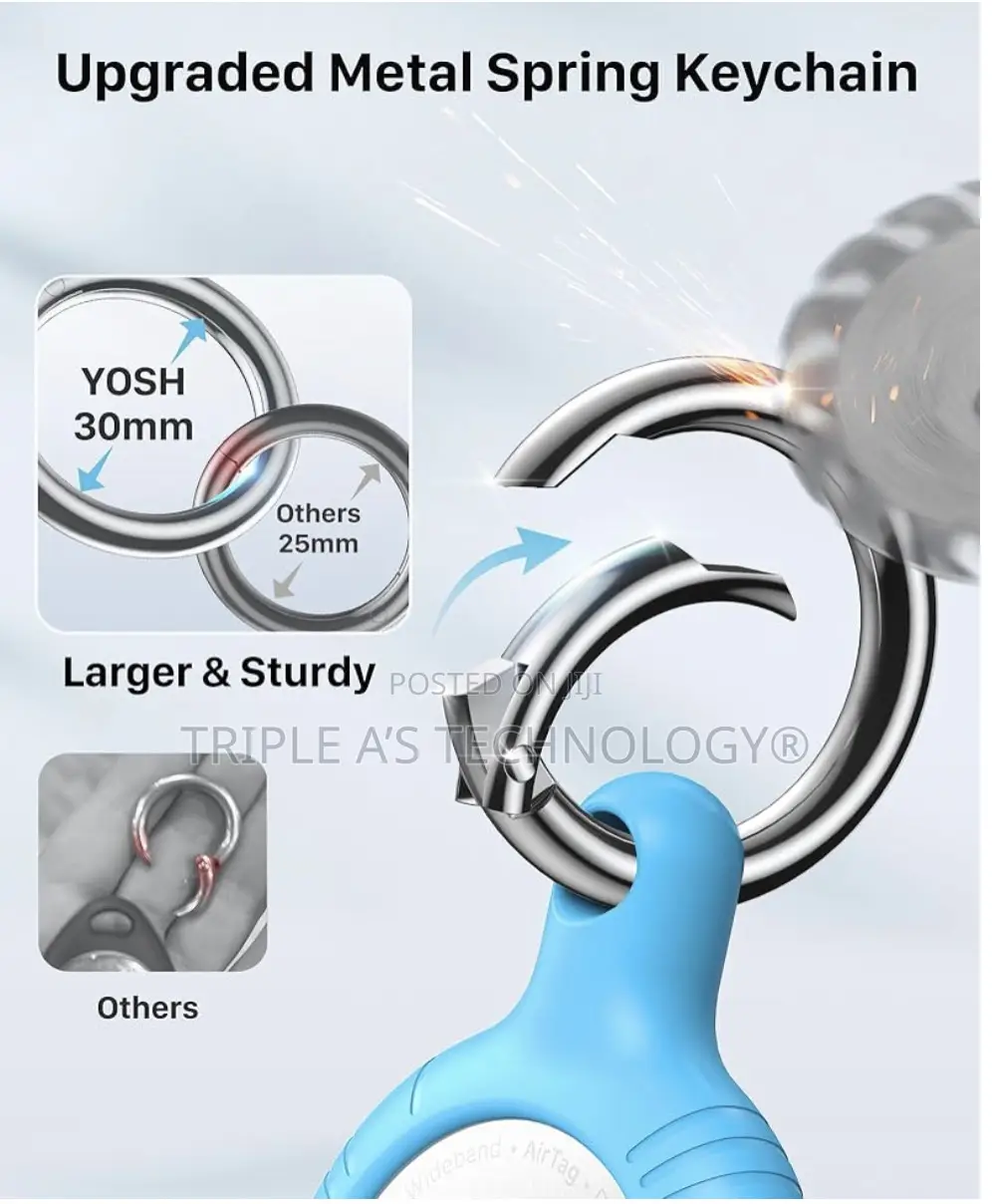 Air Tag Keychain Holder Case for Apple Air Tag